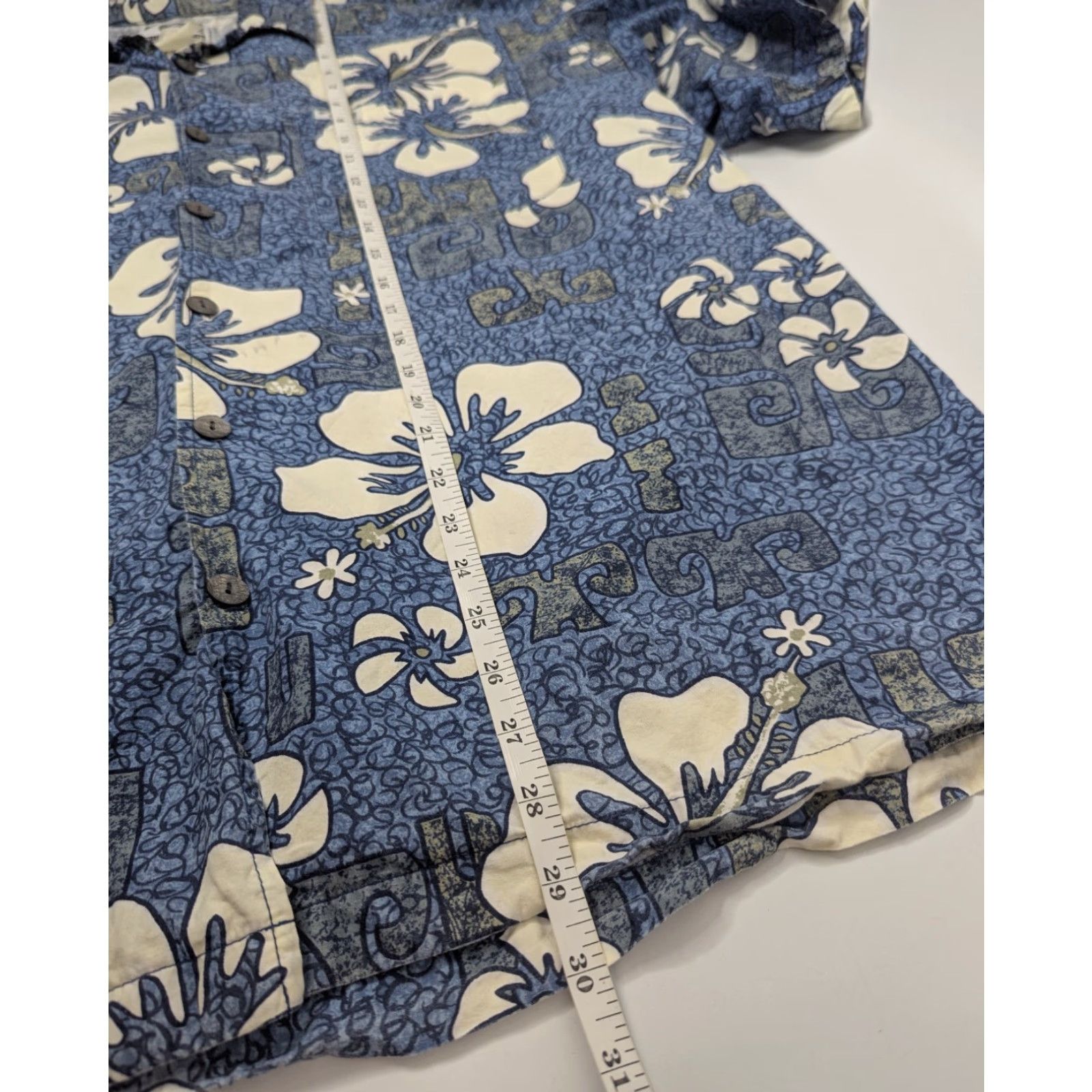 Quiksilver VINTAGE Quiksilver Blue Hibiscus Floral Hawaiian Short Sleeve Shirt Mens XL 90s Size US XL / EU 56 / 4 - 5 Thumbnail