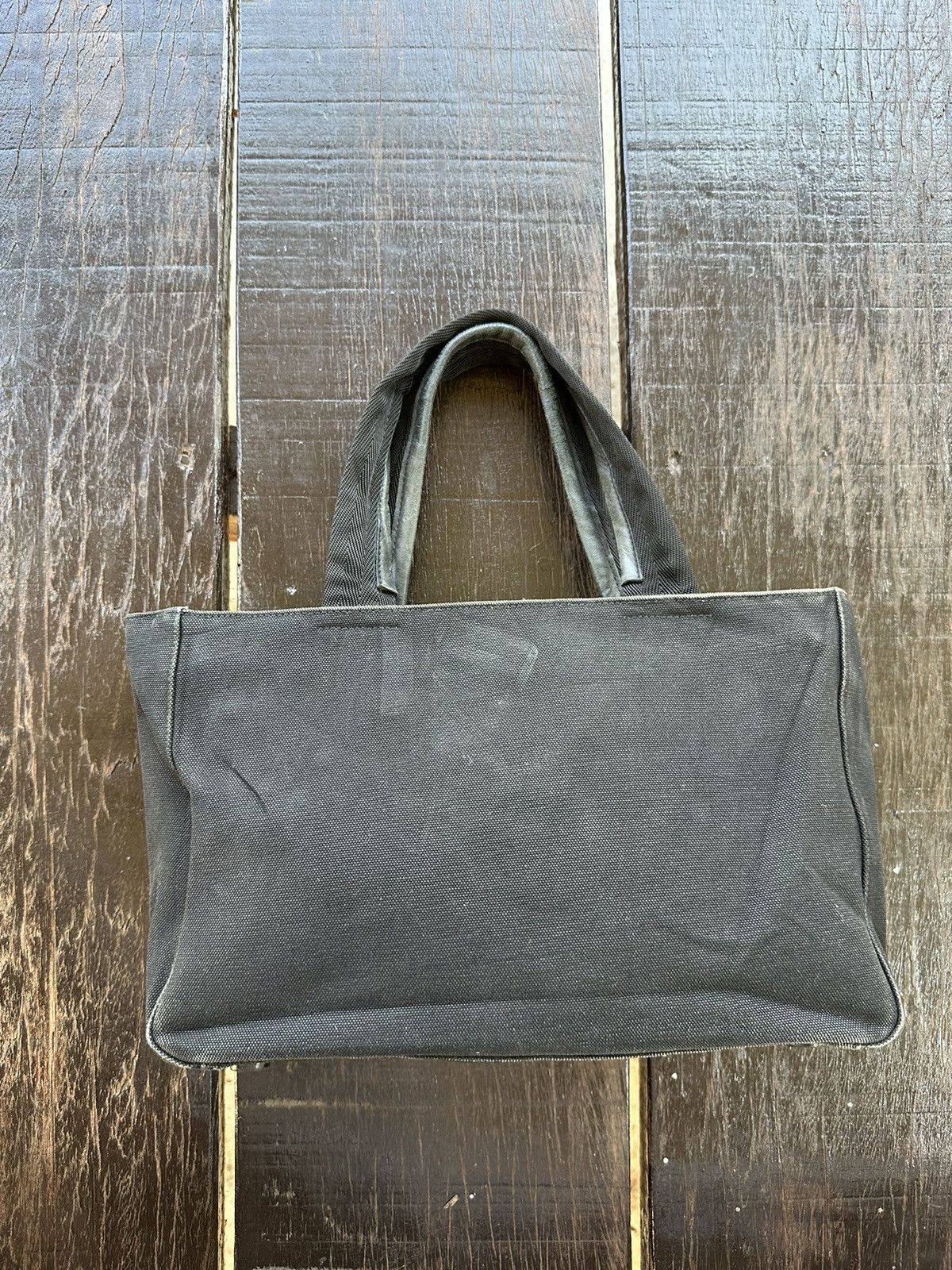 Prada × Vintage Vintage prada canvas hand carry bag Size ONE SIZE - 4 Thumbnail
