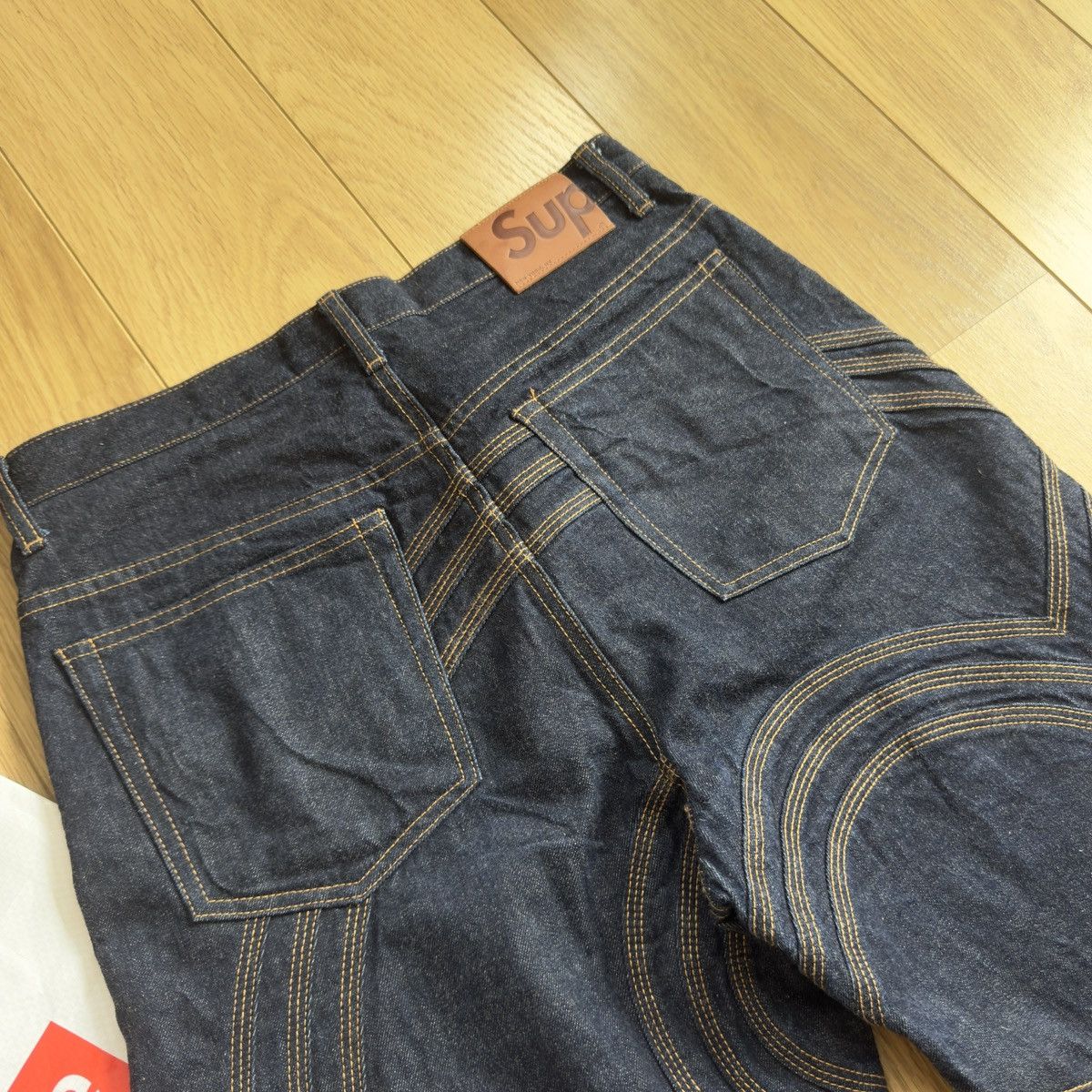 Supreme Supreme S-Logo Rigid baggy jeans - 30 | Grailed