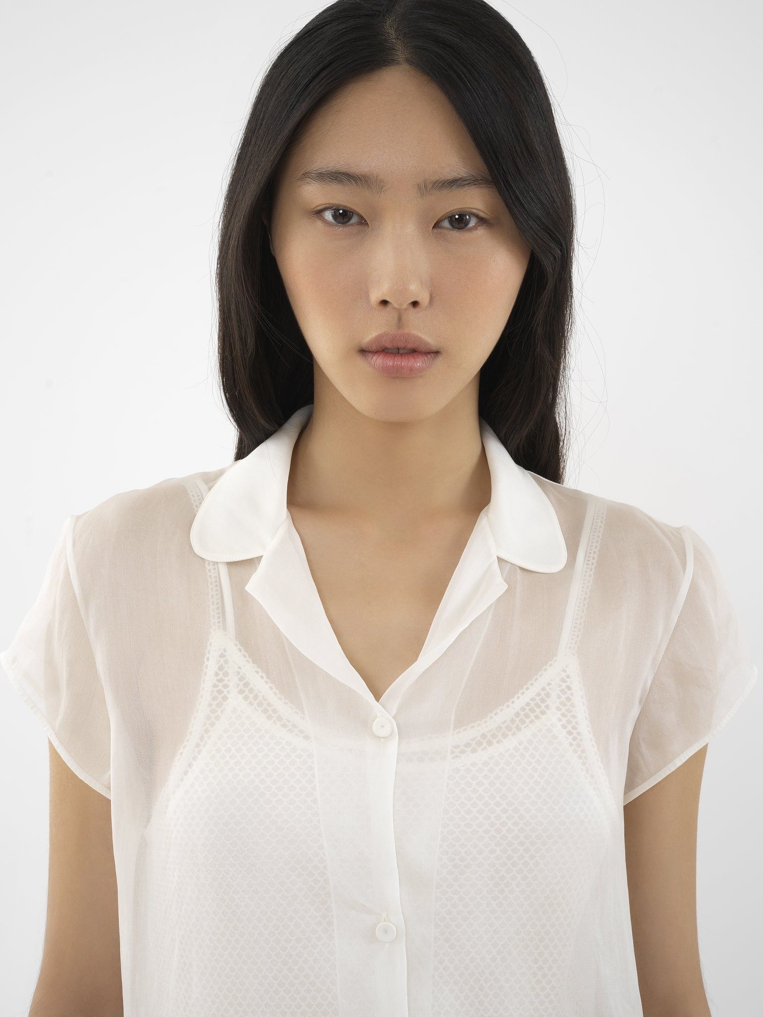 Chloe o1loc1c0325 CHC24 Blouse in White Size S / US 4 / IT 40 - 6 Thumbnail