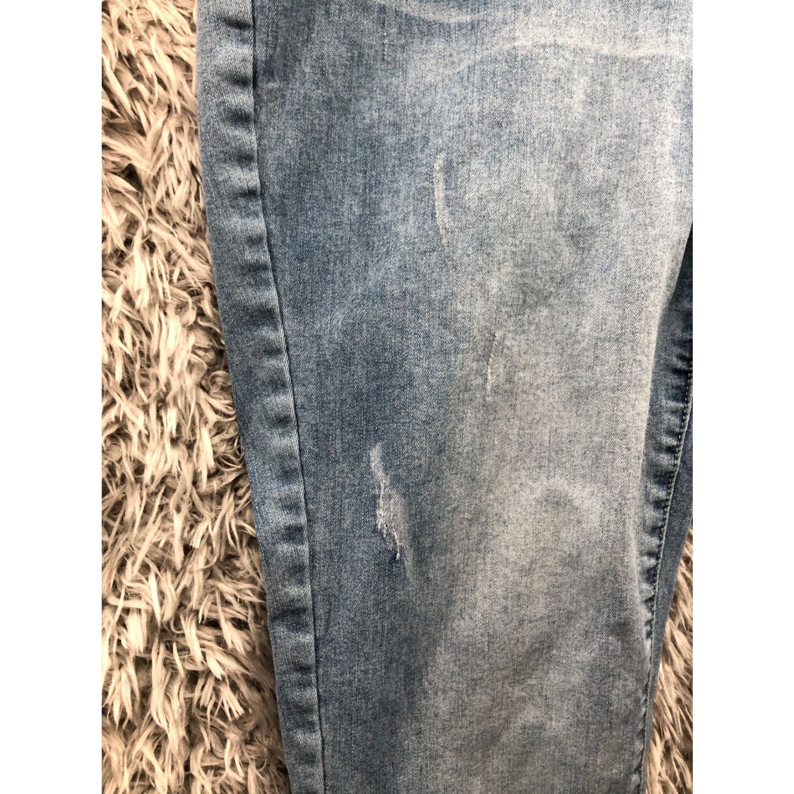 Vintage Woman Within Jeans 16W Plus Size Womens Rise Dark Wash Blue Denim Stretch Size 38" / US 16 / IT 52 - 3 Thumbnail