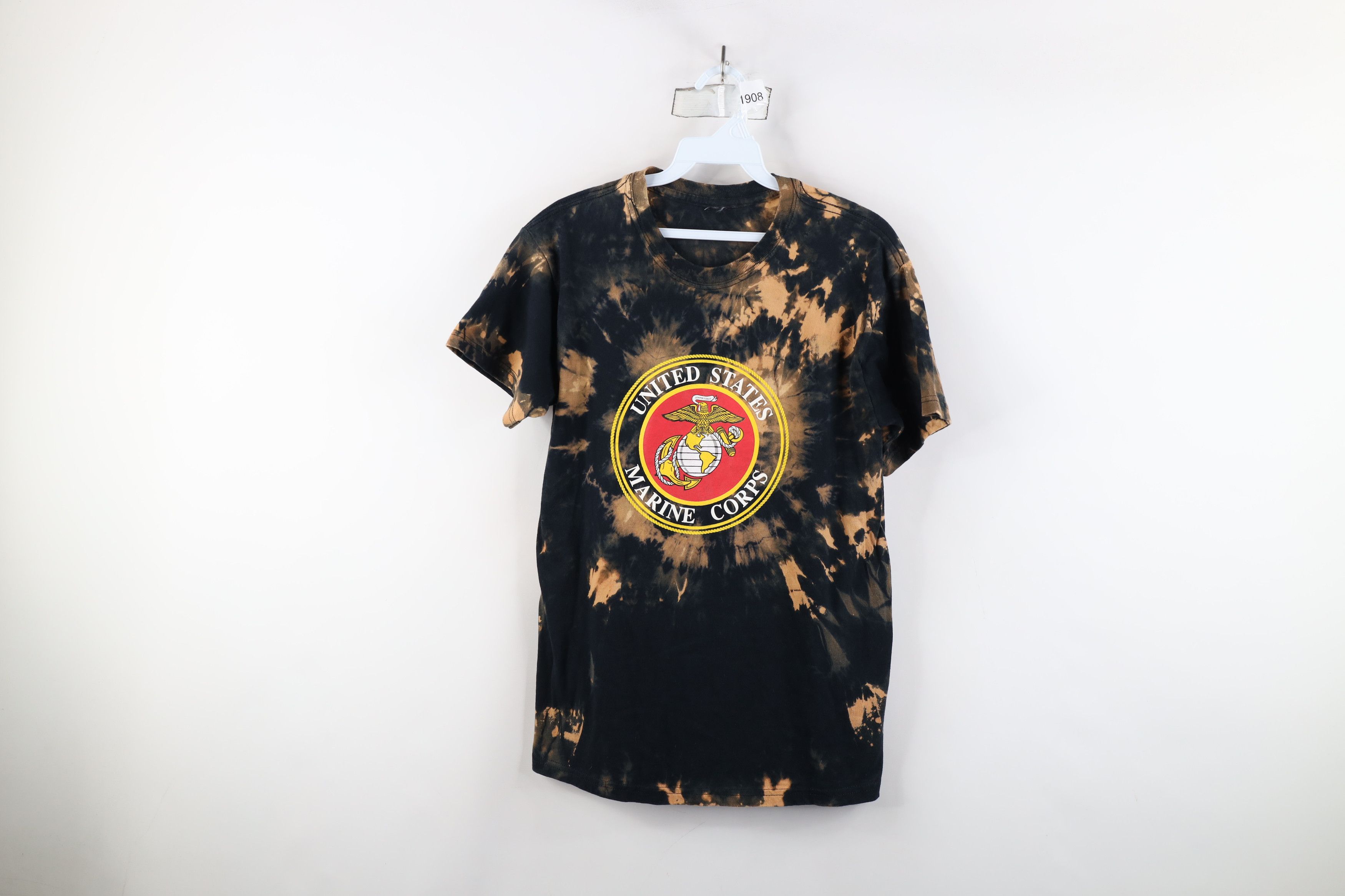 Vintage Vintage Acid Wash United States Marine Corps USMC T-Shirt Size US S / EU 44-46 / 1 - 1 Thumbnail