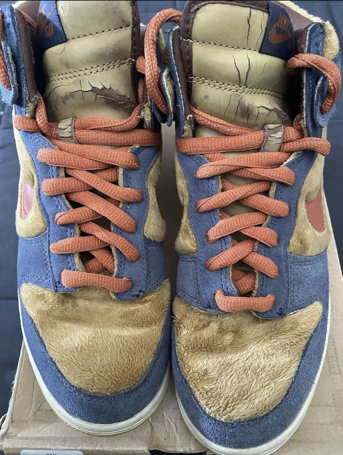 Nike Nike Dunk Premium SB High Three Bears - Papa Bear Size US 8.5 / EU 41-42 - 4 Thumbnail