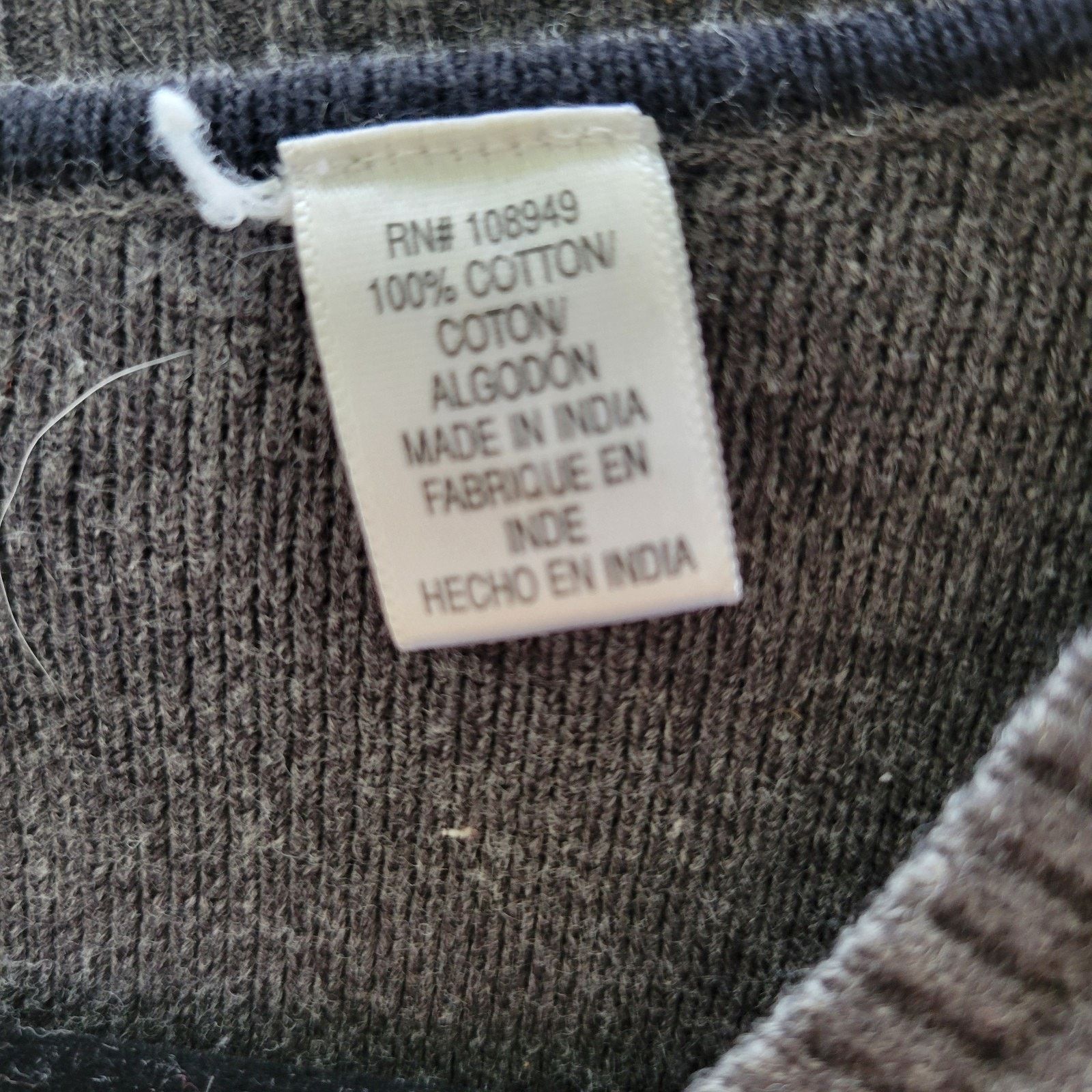 Alex Cannon Alex Cannon Mens Sweater Size XL Gray Silk Cashmere Blend Size US XL / EU 56 / 4 - 3 Thumbnail