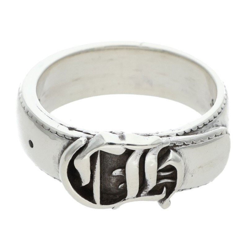 Chrome Hearts Chrome Hearts Belted CH Logo Silver Ring Size ONE SIZE - 1 Thumbnail
