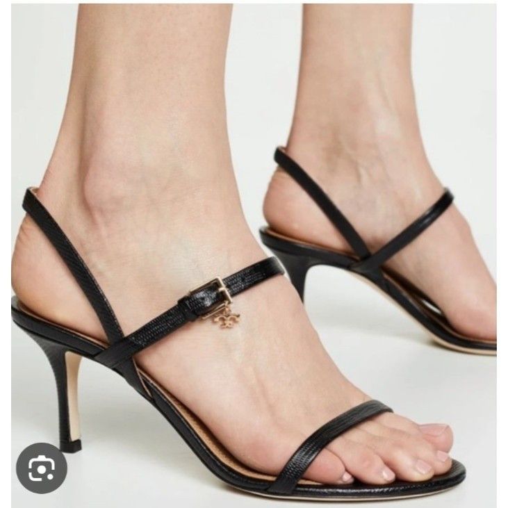 Tory Burch TORY BURCH PENELOPE SANDALS MALBEC LEATHER STRAPPY Size US 7 / IT 37 - 12 Thumbnail