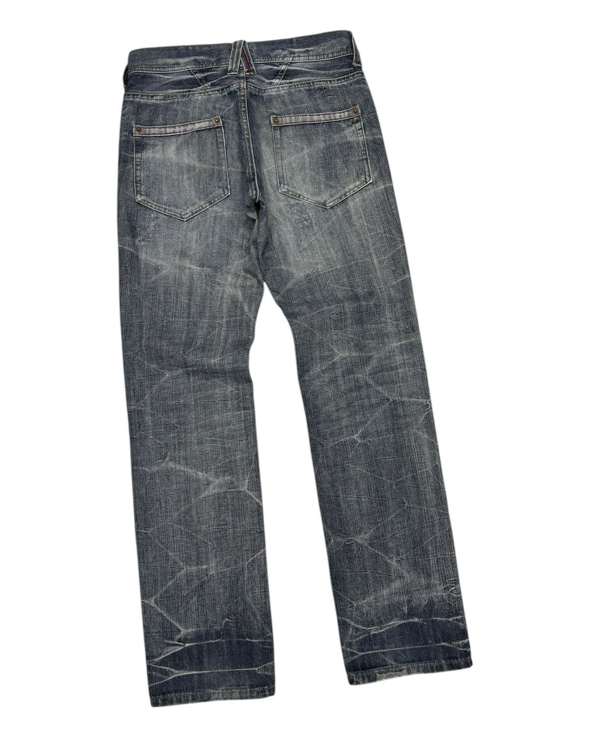 If Six Was Nine Vintage Superubis by Valletta Rare Design Jeans Size US 31 - 6 Thumbnail