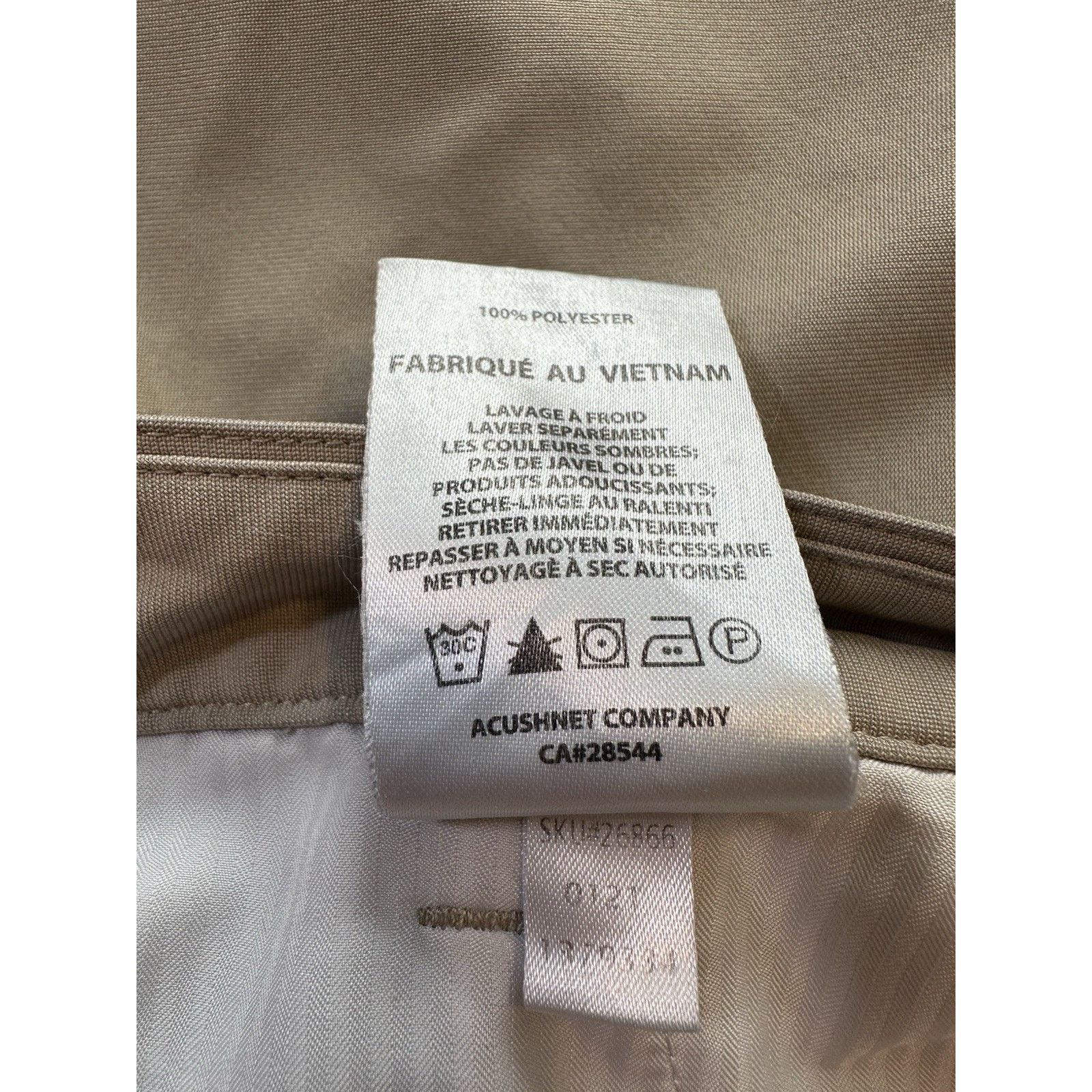 Footjoy FootJoy Golf Shorts Chino Khaki Sz36 Sports Outdoor Gorpcore Size US 36 / EU 52 - 4 Thumbnail