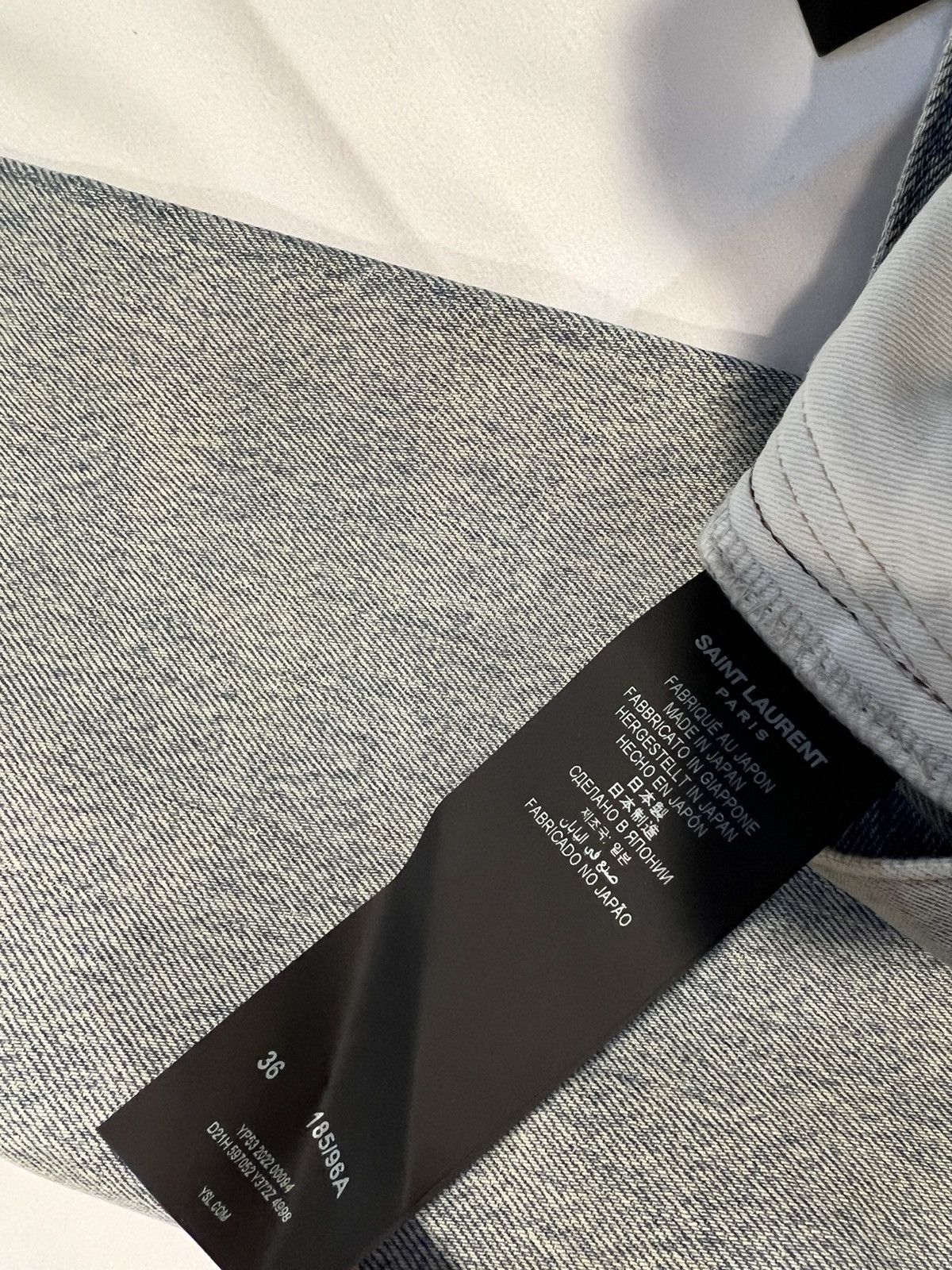Saint Laurent Paris Saint Laurent men’s ripped blue jeans. 36. $890 Size US 36 / EU 52 - 10 Thumbnail