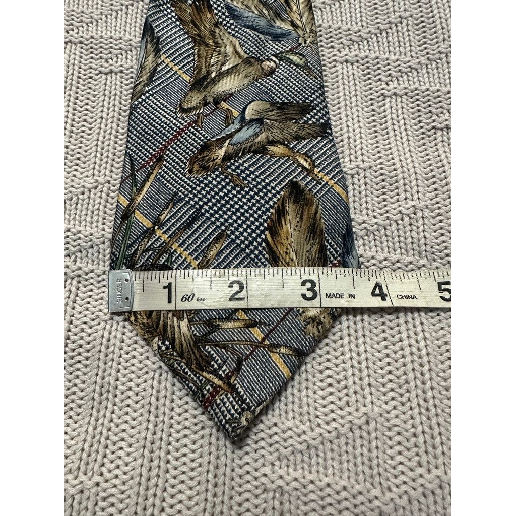 Other Vintage 90s Mark Alexander duck motif silk tie Size ONE SIZE - 4 Thumbnail