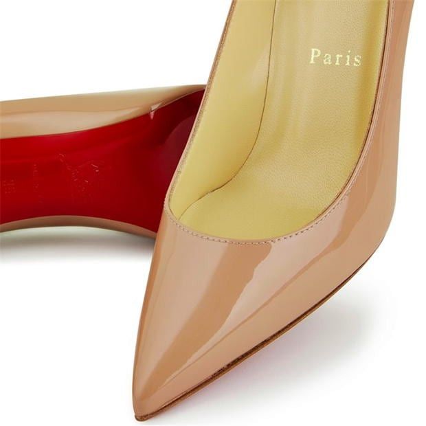 Christian Louboutin Kate 85mm Patent Leather Pumps Size US 8.5 / IT 38.5 - 7 Thumbnail
