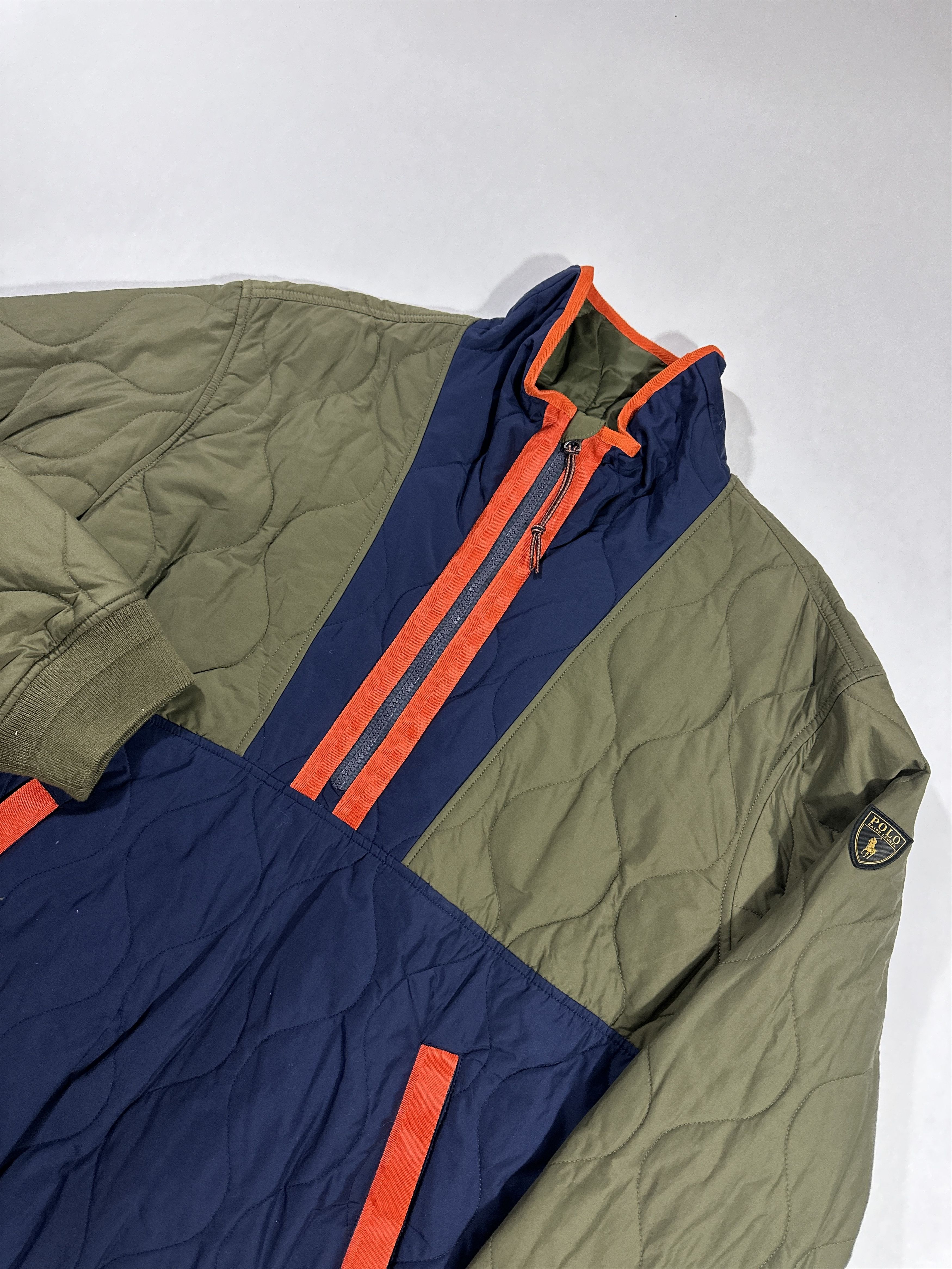 Polo Ralph Lauren Water Repellent Quilted Pullover Jacket Size US L / EU 52-54 / 3 - 3 Thumbnail
