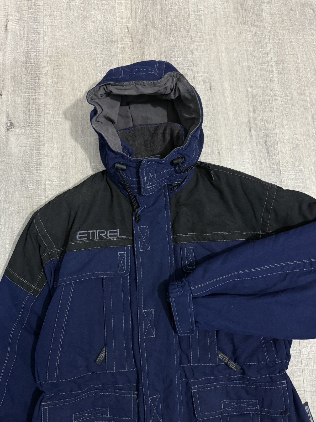 Vintage Vintage etirel ski power of nature jacket Size US L / EU 52-54 / 3 - 2 Thumbnail