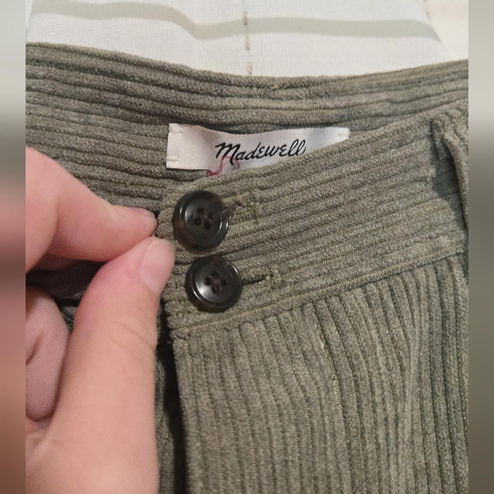 Madewell Madewell Corduroy High-Rise Tapered Pants Size 26" / US 2 / IT 38 - 5 Thumbnail