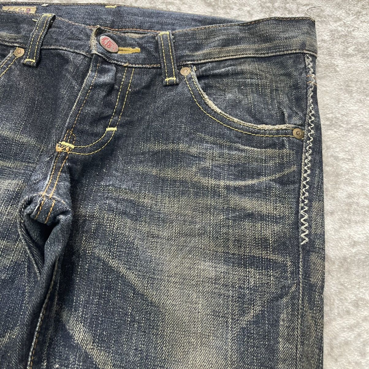 Lee Vintage Lee Riders Patina Mud Wash Skinny Jeans Size US 26 / EU 42 - 6 Thumbnail