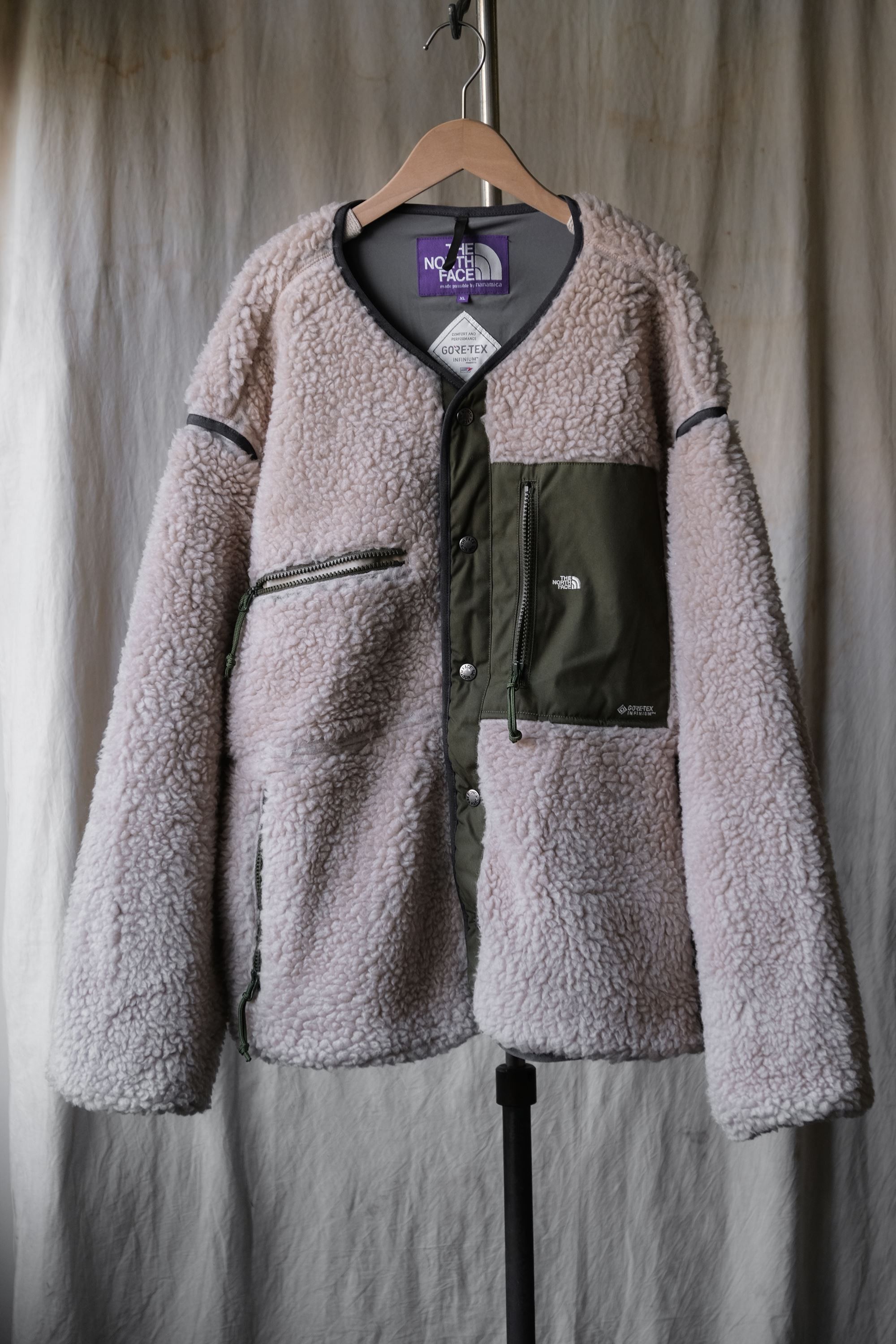 The North Face Purple Label The North Face Purple Label Wool Boa Fleece Cardigan Size US XL / EU 56 / 4 - 4 Thumbnail