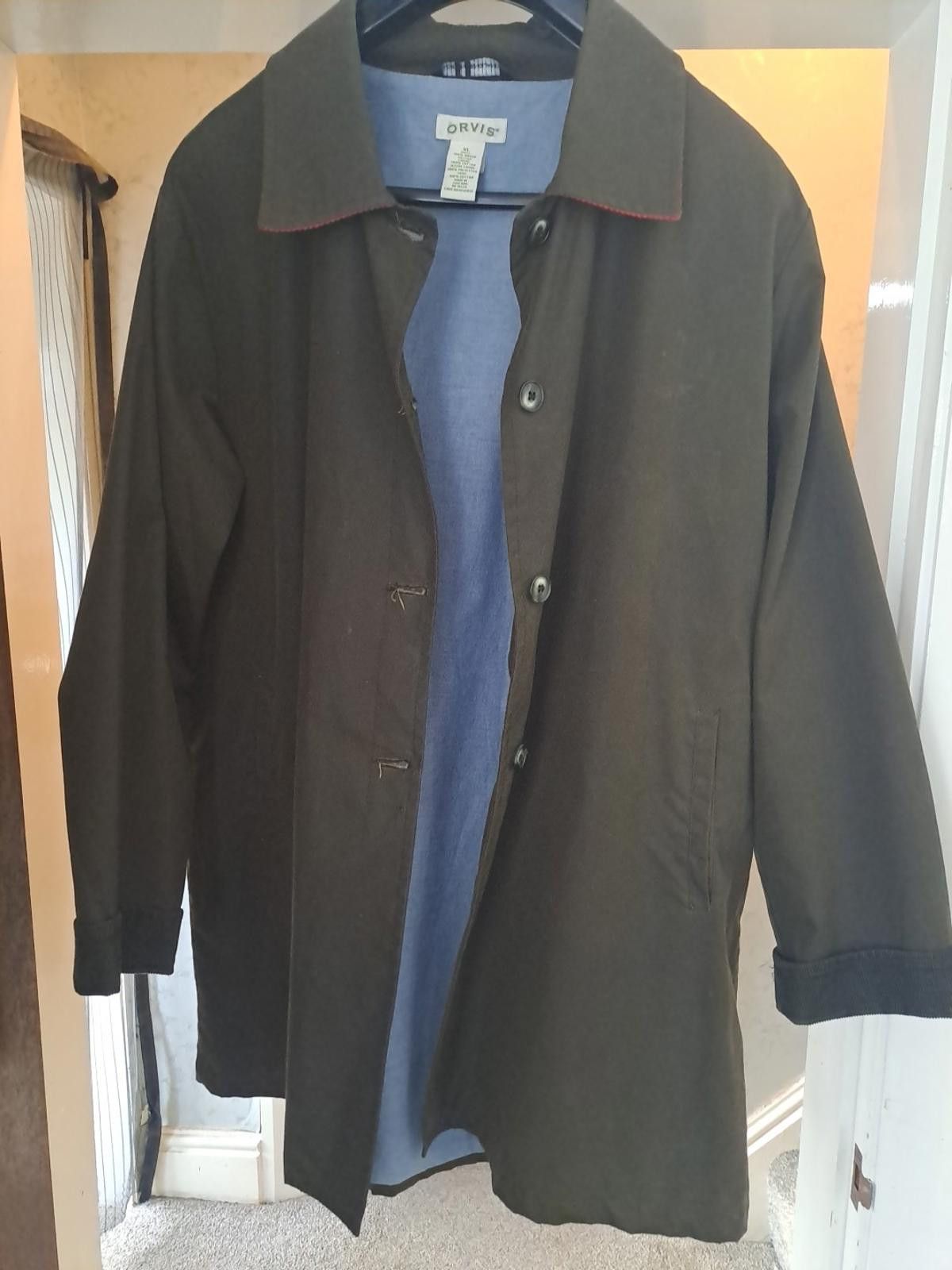 Orvis Orvis Wax Coat Ladies Size Xl 18/22 Olive Green england made Size XL / US 12-14 / IT 48-50 - 8 Thumbnail