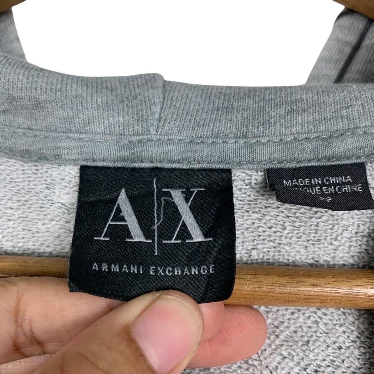 Armani ARMANI EXCHANGE Zipper Hoodies Sweatshirts #1727-C76 Size US S / EU 44-46 / 1 - 14 Thumbnail