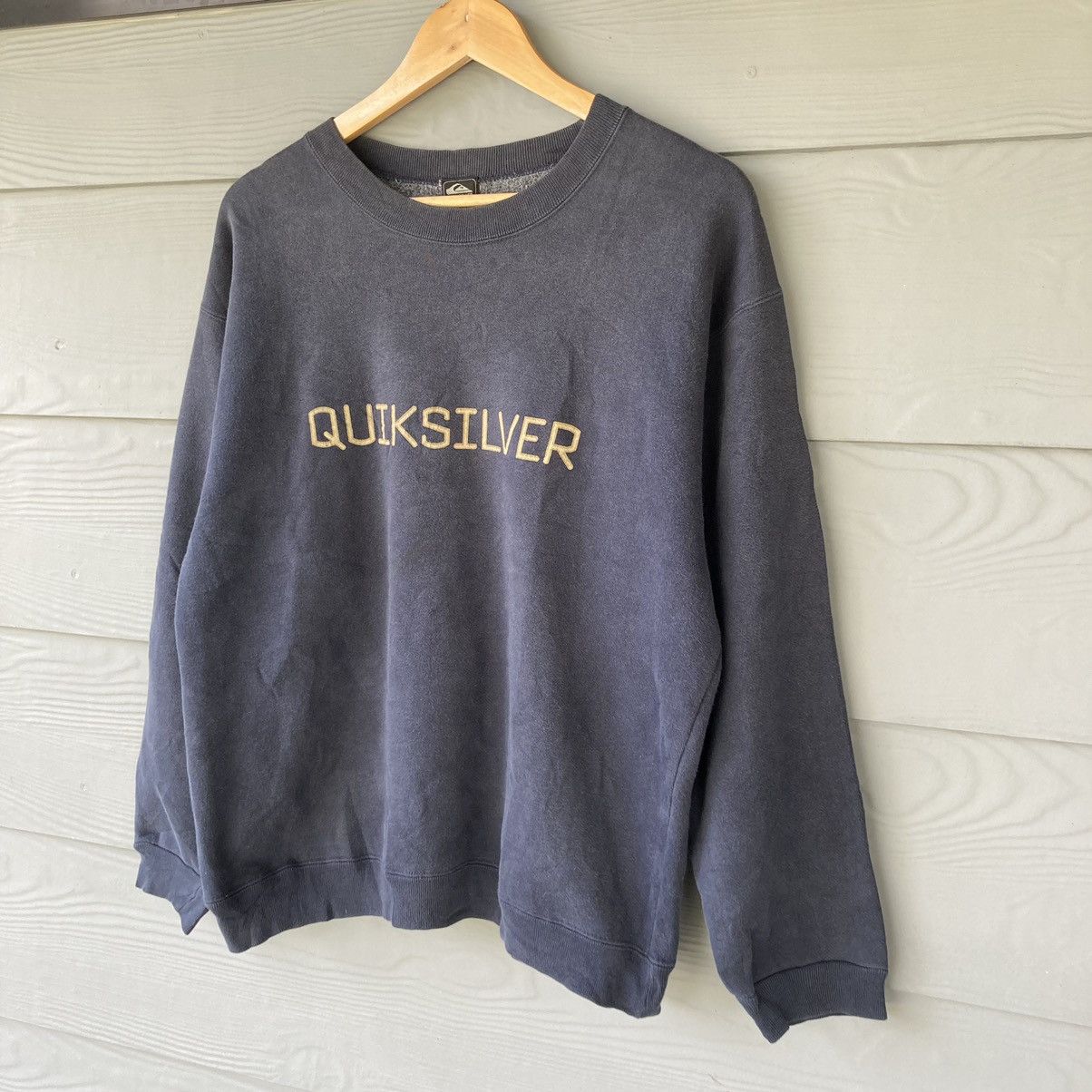 Quicksilver Vintage Quicksilver Big Logo Sweatshirt Made in Japan Size US L / EU 52-54 / 3 - 3 Thumbnail