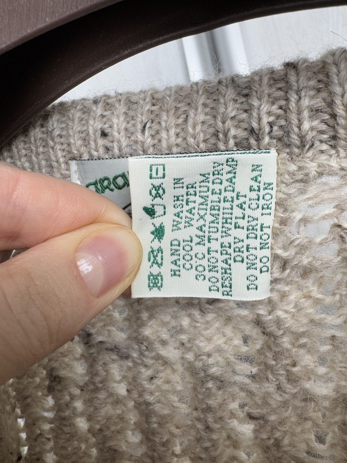 Aran Crafts Aran Crafts Ireland 100% Wool Intricate Cable Knit Sweater Size US XL / EU 56 / 4 - 9 Thumbnail