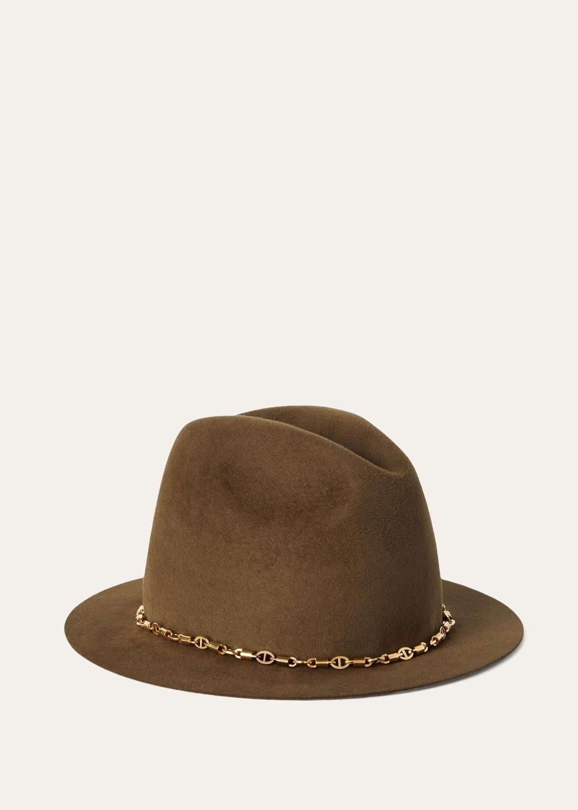 Loro Piana o1srvl11e0325 FAN4490 Size: OS / Hat / Cap in Brown Size ONE SIZE - 1 Thumbnail