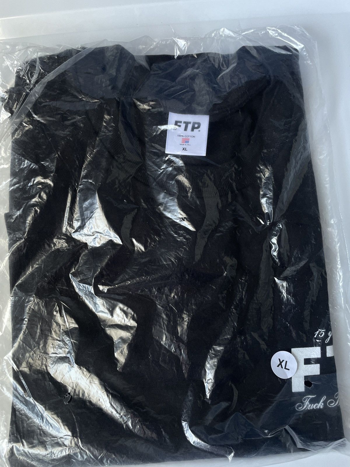 Fuck The Population FTP 15YR OF FTP TEE X-LARGE Size US XL / EU 56 / 4 - 3 Thumbnail