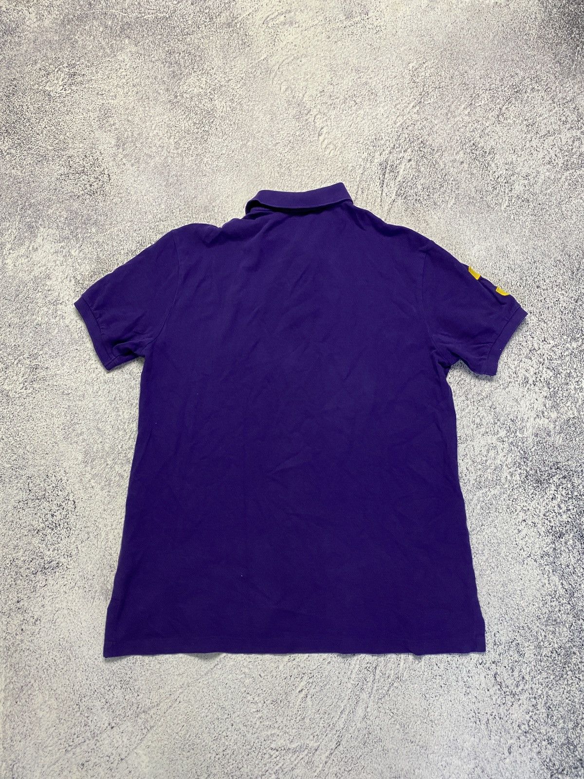 Polo Ralph Lauren Vintage Polo Ralph Lauren Big Pony #3 Rugby Shirt Purple Size US L / EU 52-54 / 3 - 5 Thumbnail