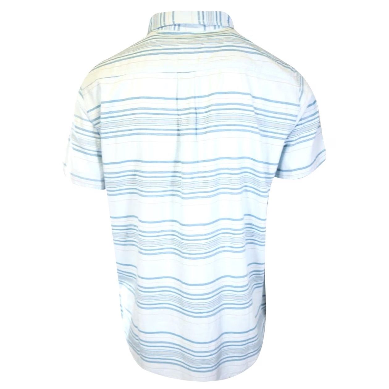 O'Neill O'Neill Men's Shirt Blue Seafaring Orange Line Stripe Pocket S/S (S11) Size US L / EU 52-54 / 3 - 3 Thumbnail