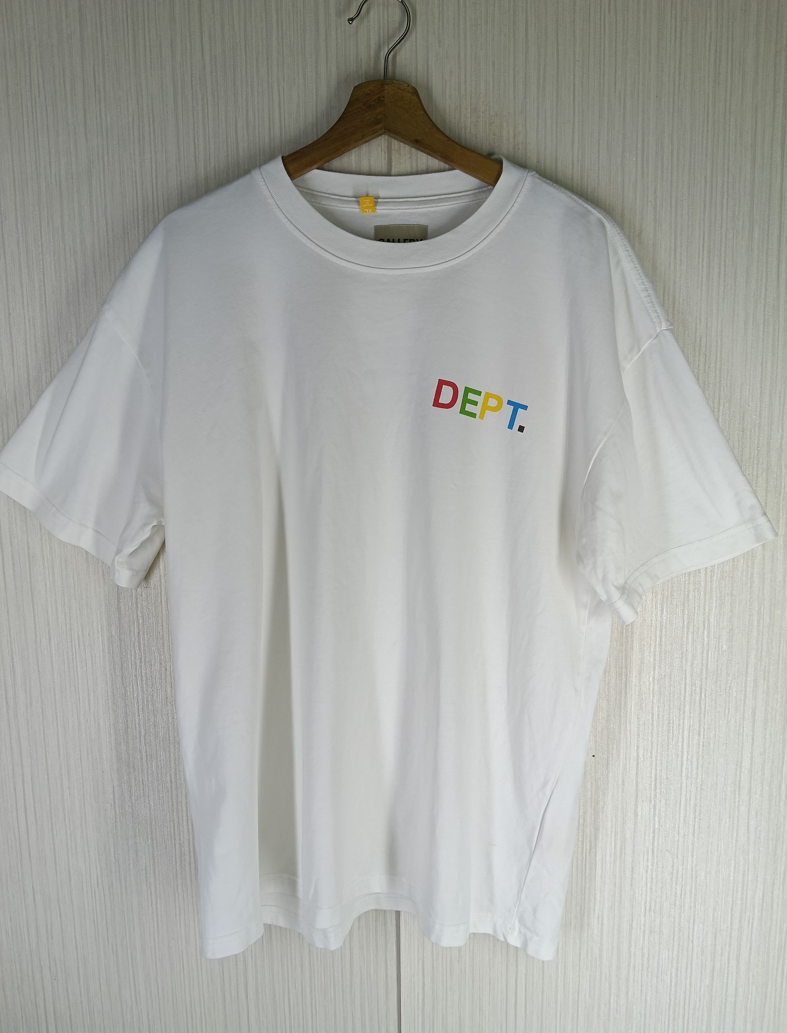 Gallery Dept. Gallery Dept Rainbow Tshirt Size US XL / EU 56 / 4 - 2 Thumbnail