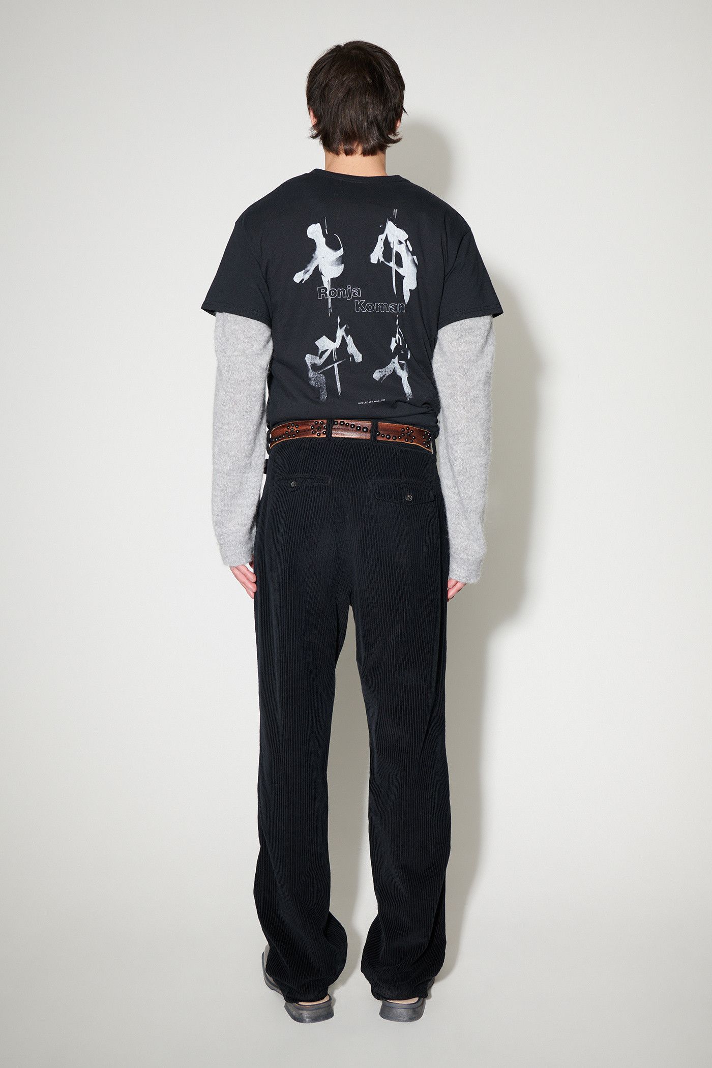 Our Legacy WASHED BLACK CORDUROY Size US 28 / EU 44 - 5 Thumbnail