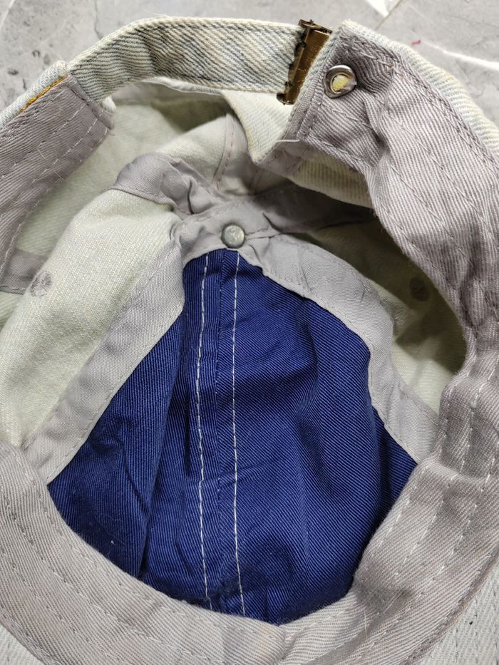 Japanese Brand Vintage Distressed Denim Style Cap Hat Size ONE SIZE - 5 Thumbnail