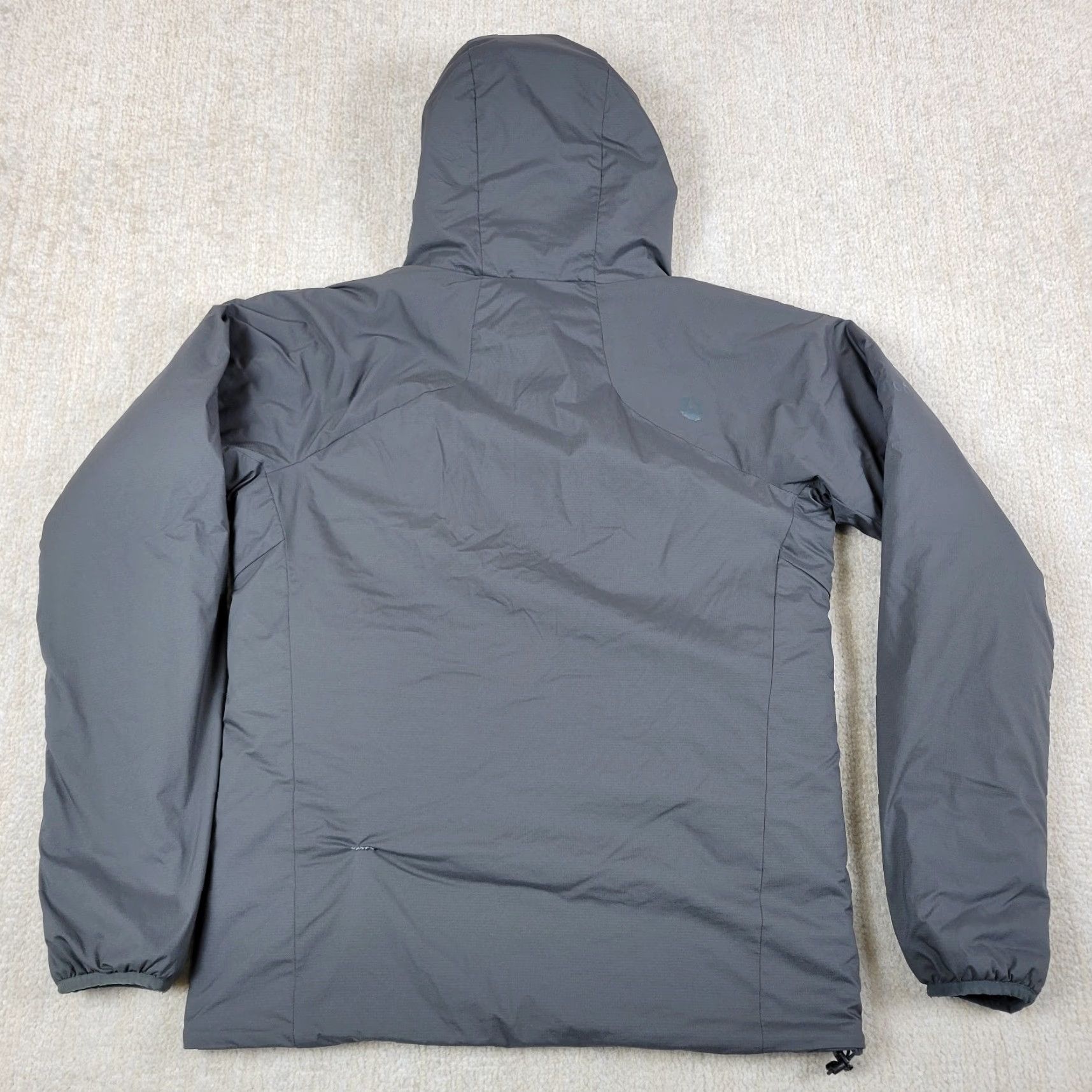 Marmot Marmot Puffer Jacket Men Gray Full Zip Hooded Insulated Pockets Ripstop Style: Jacket Casual Fall Winter Size US S / EU 44-46 / 1 - 2 Thumbnail