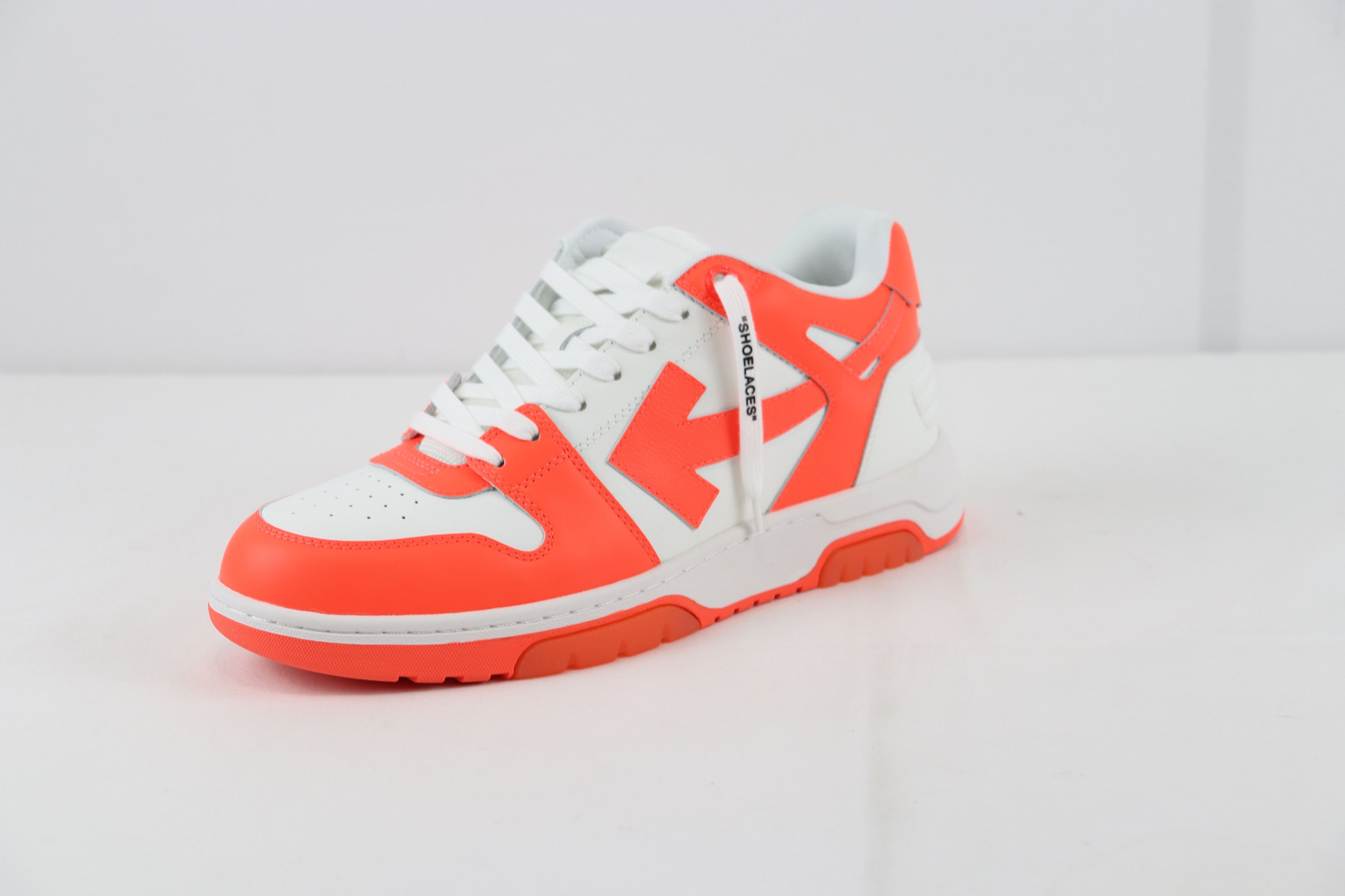 Off-White o1rshd1 Q: 2 / Out of Office Sneakers in Fluo Orange & White Size US 12 / EU 45 - 5 Thumbnail