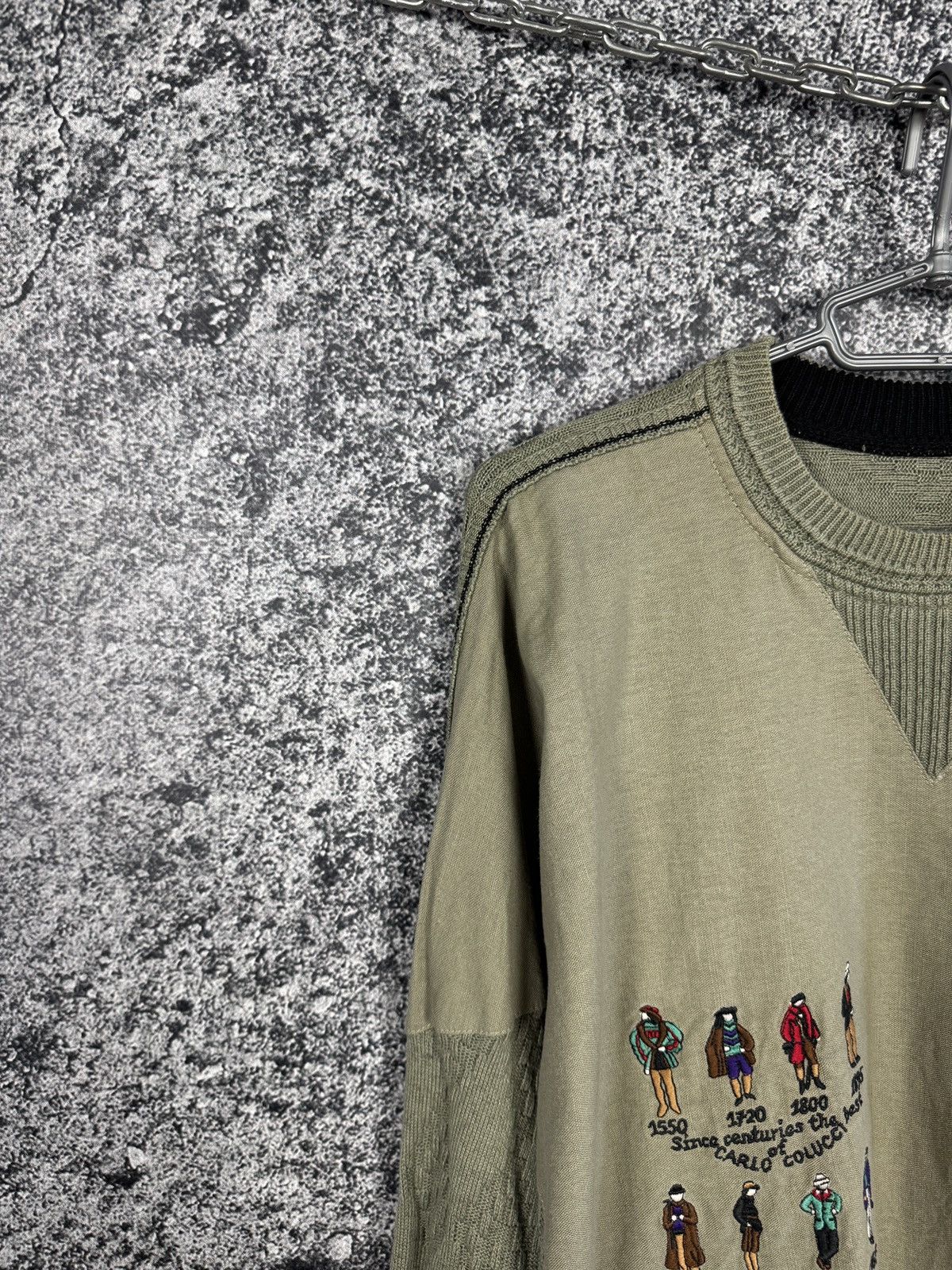 Carlo Colucci Carlo Colucci Vintage Pullover Crewneck Sweater Size 54 Size US XL / EU 56 / 4 - 3 Thumbnail