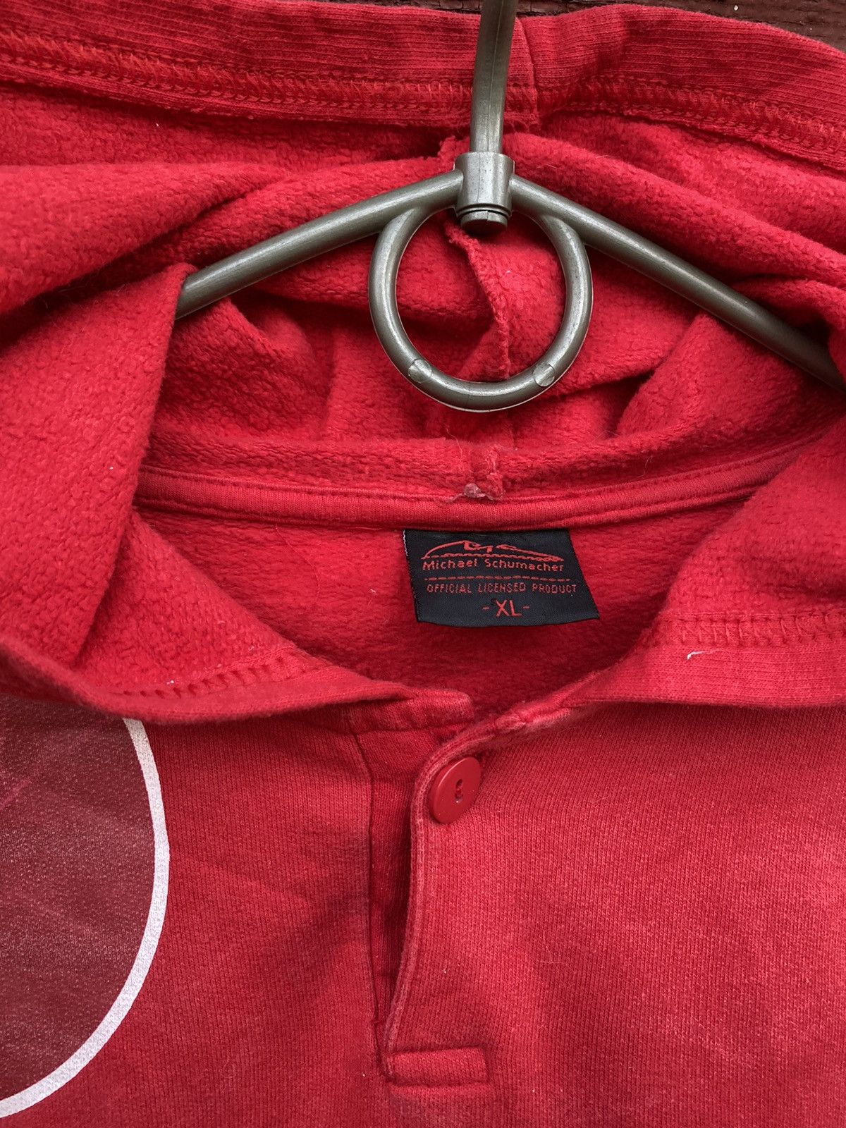 Formula 1 Vintage boxy fit baggy hoodie formula 1 Michael Schumacher Size US M / EU 48-50 / 2 - 6 Thumbnail