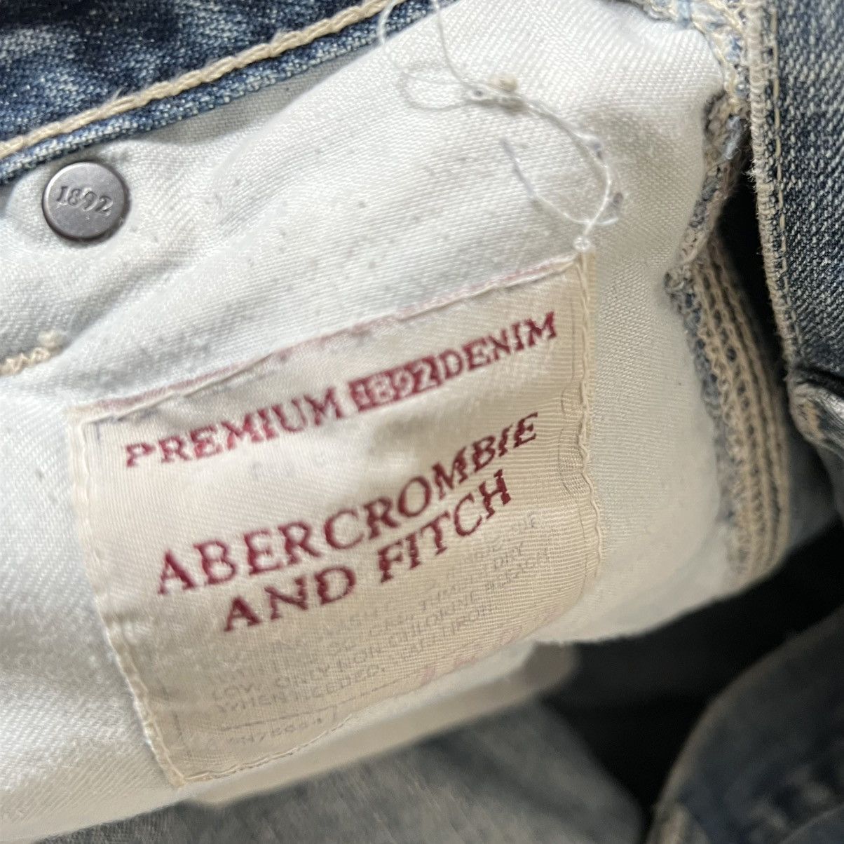 Abercrombie & Fitch VTG Abercrombie Fitch Jeans 32x28 Carpenter USA Baggy Pants Size US 32 / EU 48 - 18 Thumbnail