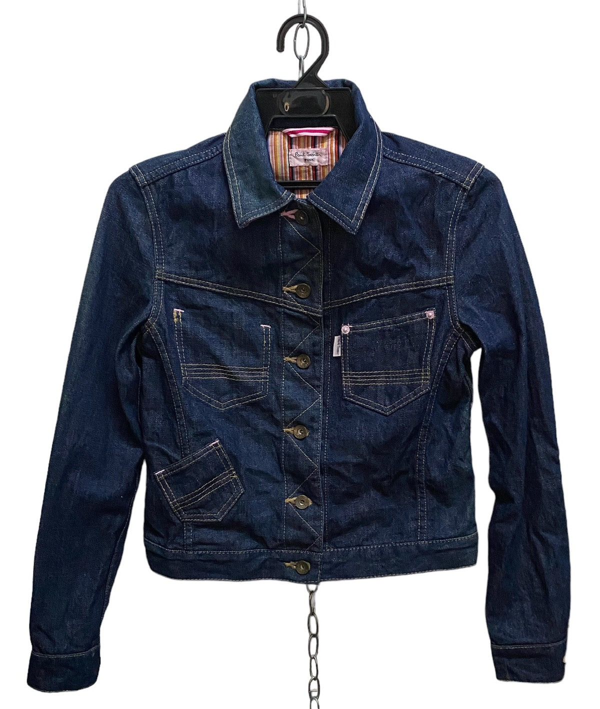 Paul Smith PAUL SMITH Denim Trucker Jacket Size S / US 4 / IT 40 - 2 Thumbnail