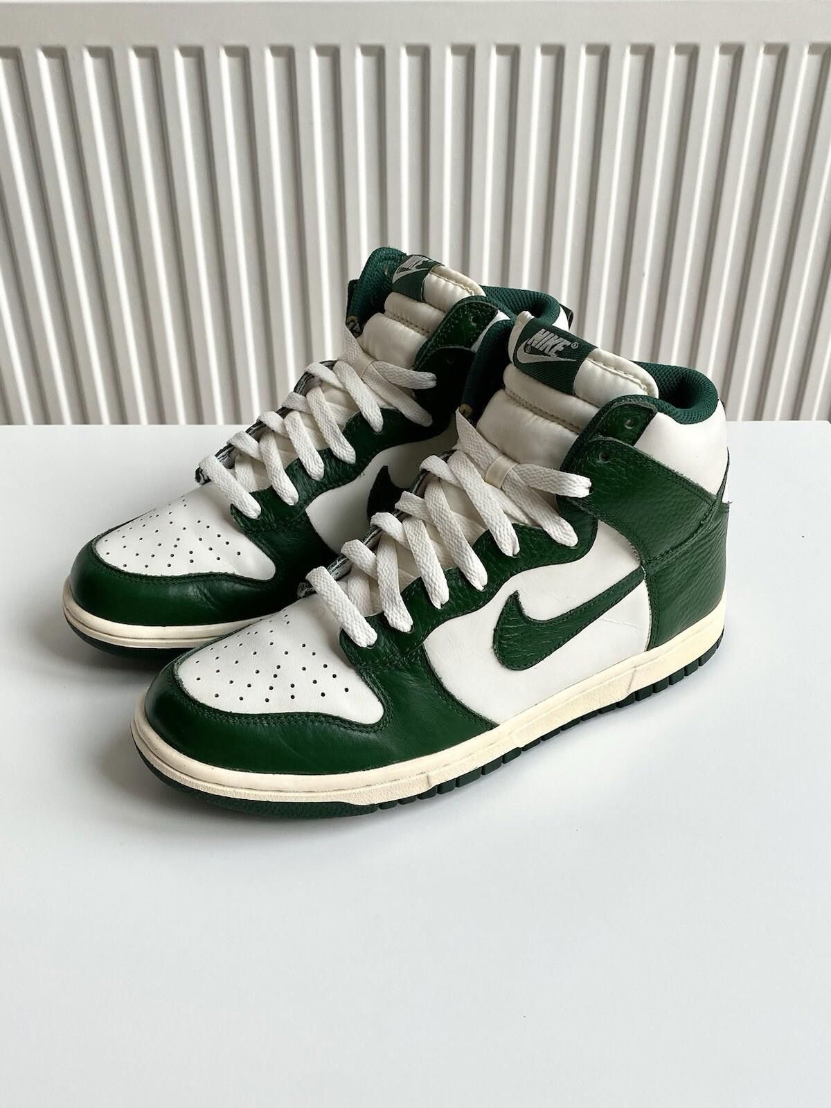 Nike 2011 Nike Dunk High Gorge Green Sail Pack BTTYS Vintage Size US 8.5 / EU 41-42 - 2 Thumbnail