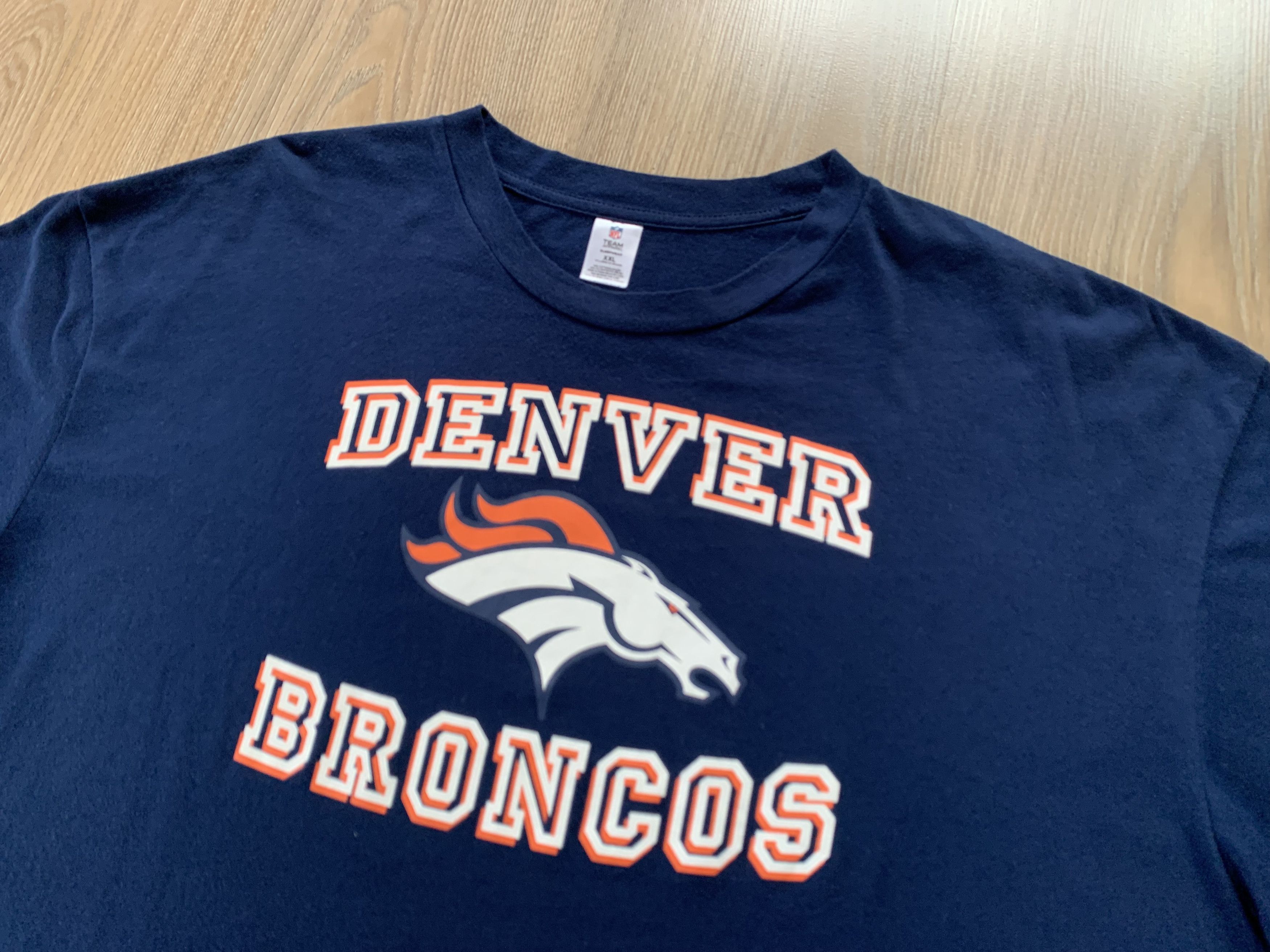 NFL NFL Denver Broncos Cotton Printed T-Shirt Size US XXL / EU 58 / 5 - 4 Thumbnail
