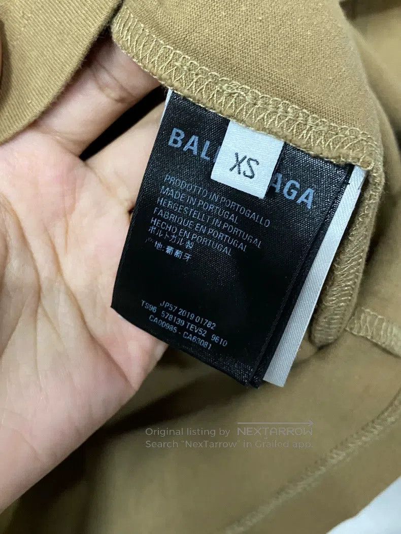 Balenciaga Balenciaga Wheat Short Sleeve Size US XS / EU 42 / 0 - 8 Thumbnail