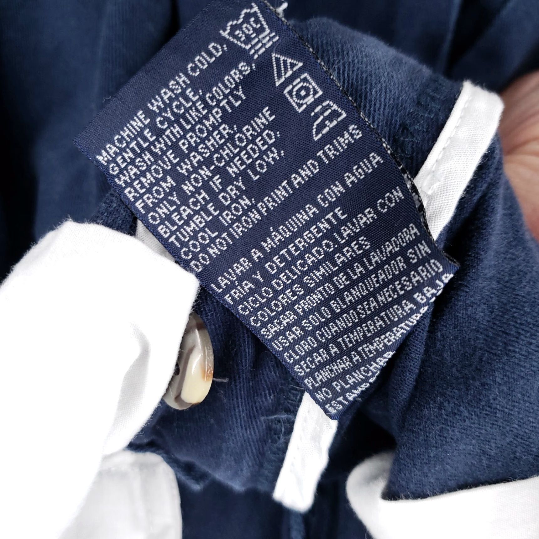 Nautica Nautica Shorts Mens 32 Blue Chino Mid-Rise 9" Flat Front Casual Outdoor Size US 32 / EU 48 - 5 Thumbnail