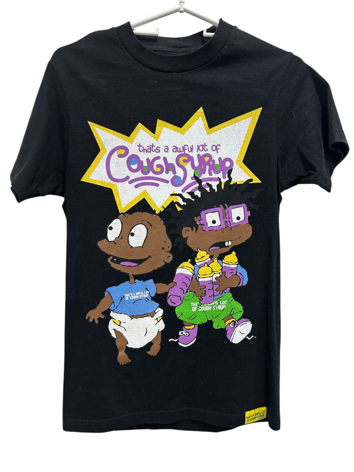 Awful Lot of Cough Syrup That's an Awful Lot of Cough Syrup Rugrats Parody Tee Shirt Size US S / EU 44-46 / 1 - 1 Thumbnail