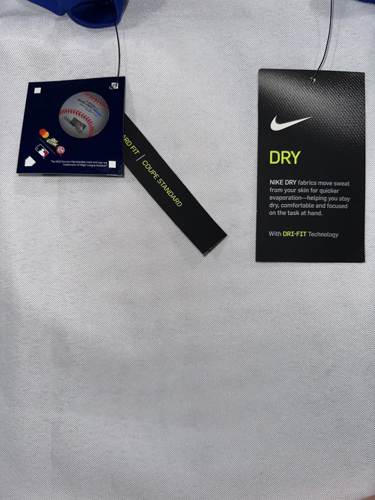 Nike Nike Men’s MLB Los Angeles Dodgers Team Agility Logo Franchise Polo Shirt Size US XL / EU 56 / 4 - 10 Thumbnail