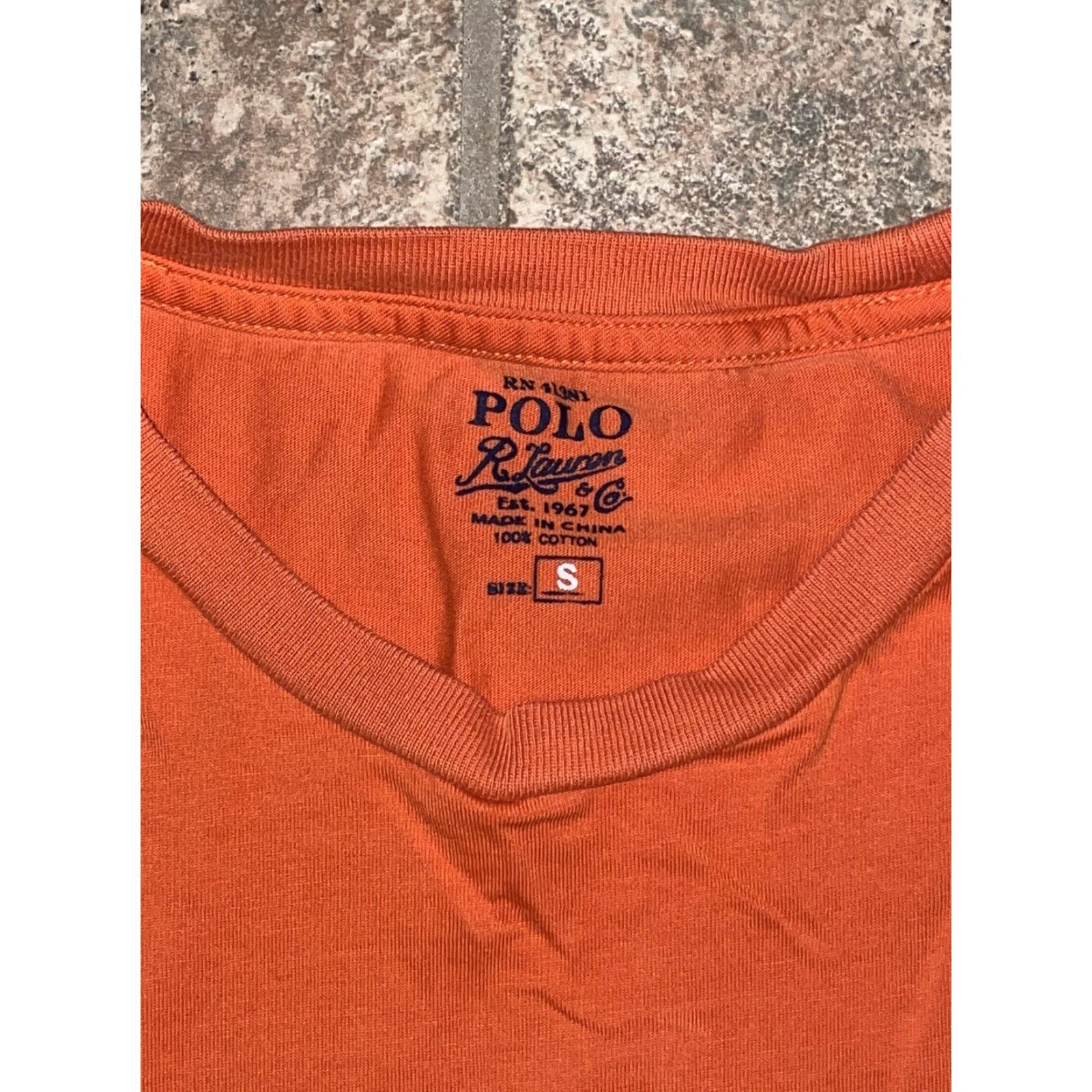 Polo Ralph Lauren Polo Ralph Lauren T-Shirt Pocket Orange Men’s S Size US S / EU 44-46 / 1 - 2 Thumbnail
