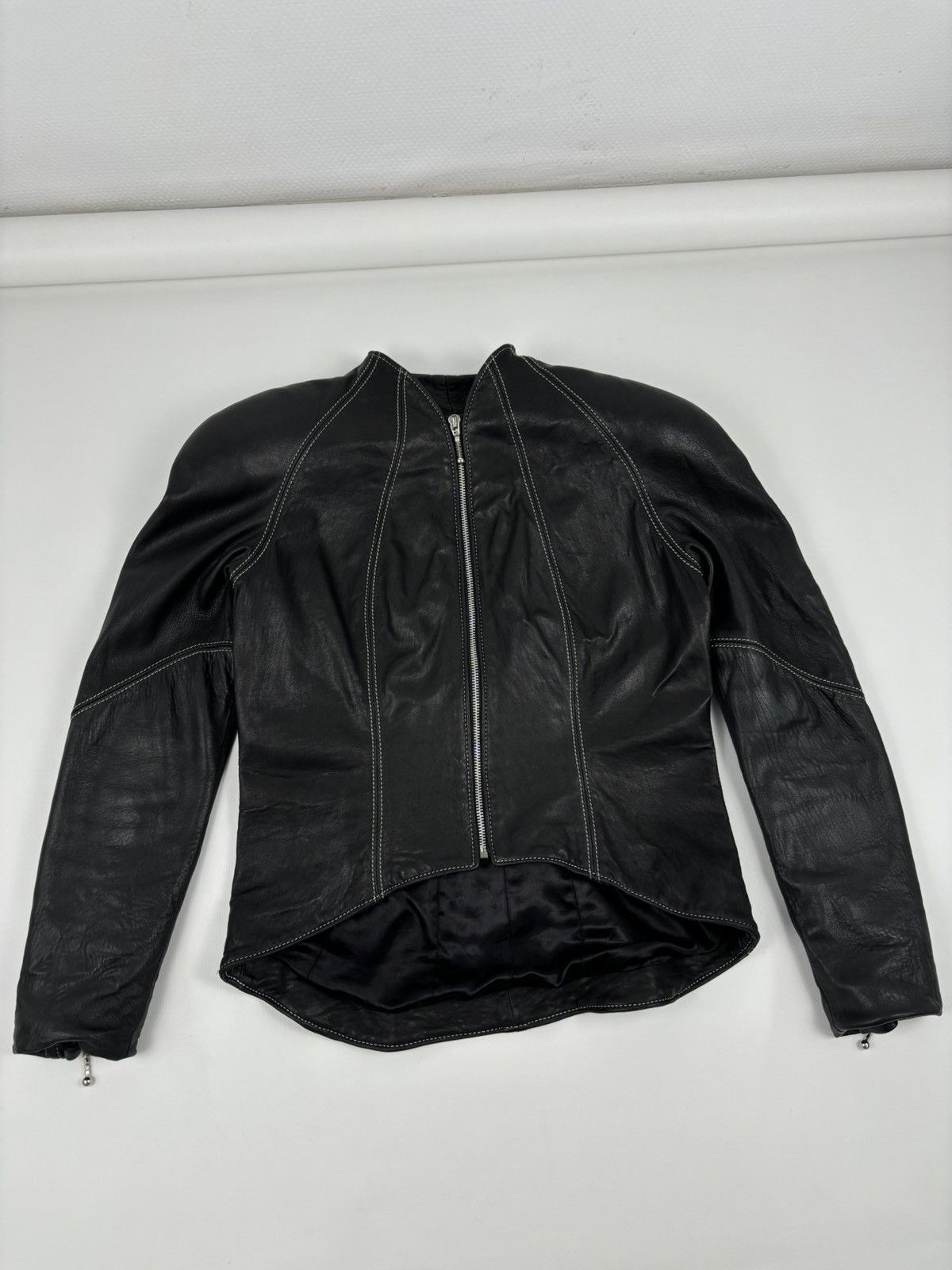 Other VTG NORTHBOUND LEATHER 6000 Contoured Canada BDSM Full-Zip Jacket Bomber 12 Size M / US 6-8 / IT 42-44 - 5 Thumbnail