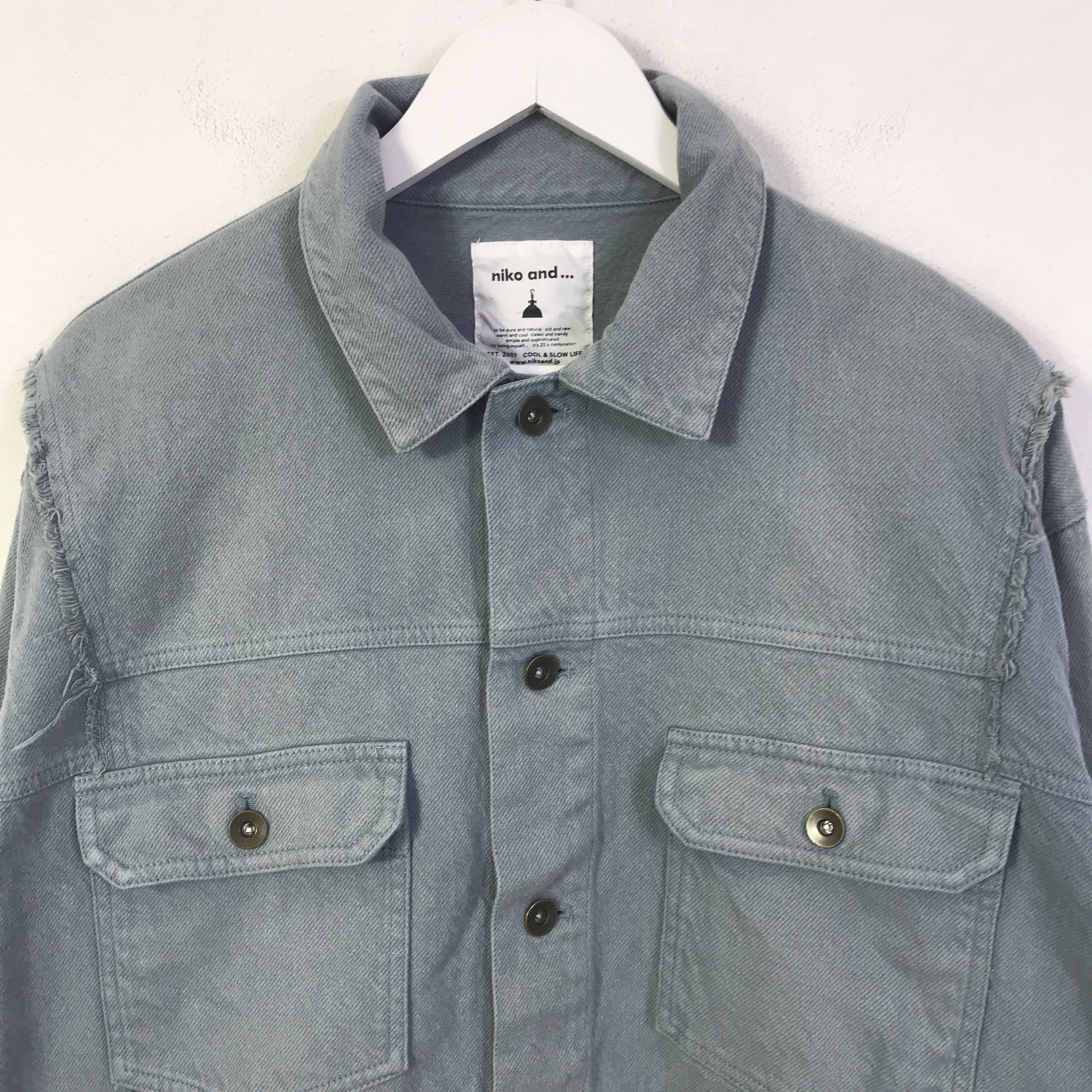 Japanese Brand Japan corduroy jacket niko and like kapita jacket K94B4 Size US L / EU 52-54 / 3 - 2 Thumbnail