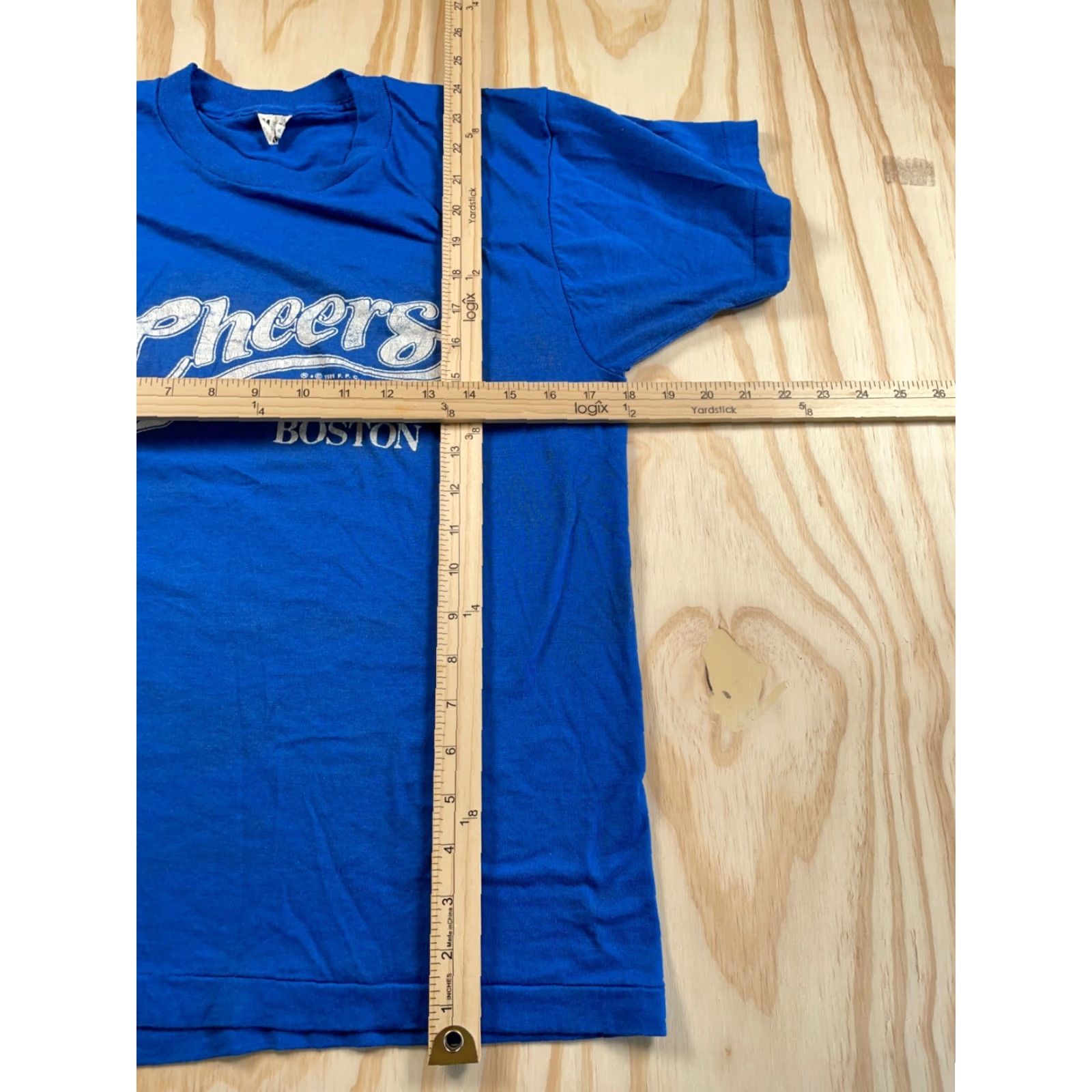 Vintage Vintage VTG 80s Cheers Boston T-Shirt Adult Small (Medium Tag) Blue Screen Stars 1989 Size US S / EU 44-46 / 1 - 7 Thumbnail