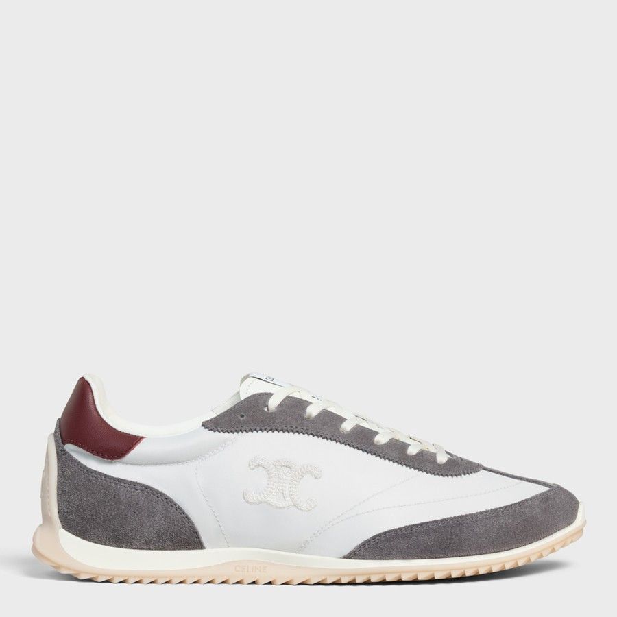Celine o1d2blof0226 Low-Top Sneakers in Grey/White Size US 7 / EU 40 - 1 Thumbnail