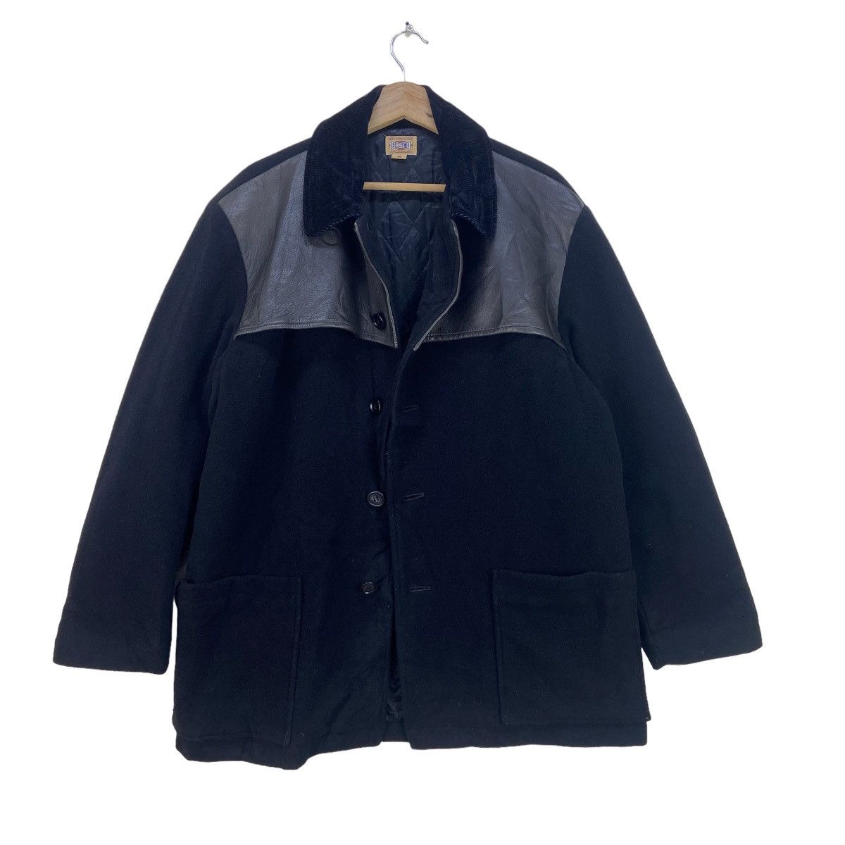 Basco Vintage Ace American Basco Sportswear Wool Coat Size US M / EU 48-50 / 2 - 2 Thumbnail