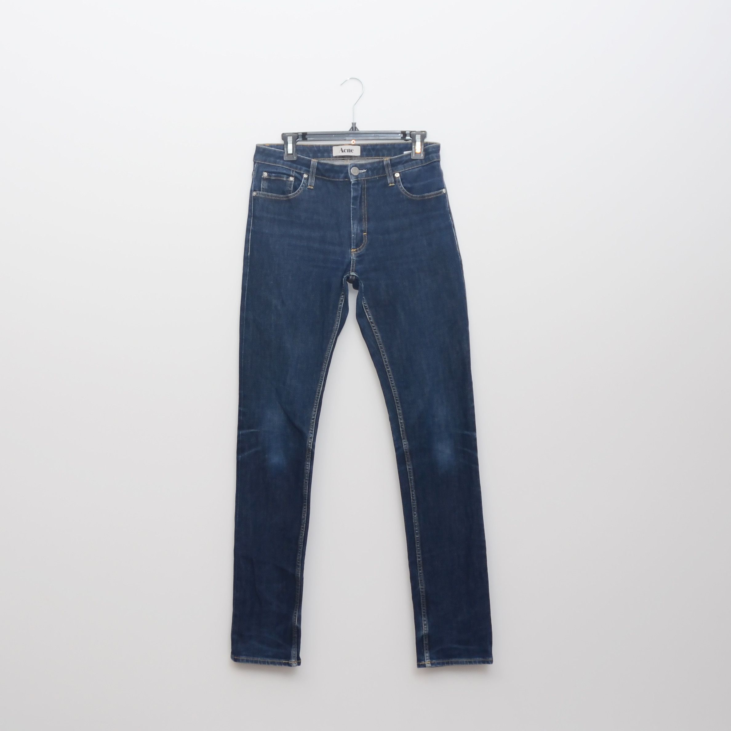 Acne Studios Acne Studios Flex S Wet Blue Denim Jeans 31x34 Stretch Size 31" - 1 Thumbnail
